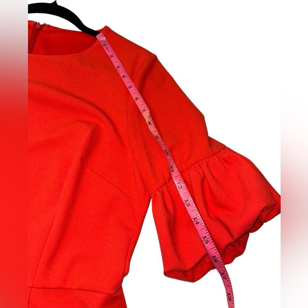 Designer Donna Morgan l NWT Scarlett Mid Length Sheath Dress 12 Size XL / US 12-14 / IT 48-50 - 7 Thumbnail