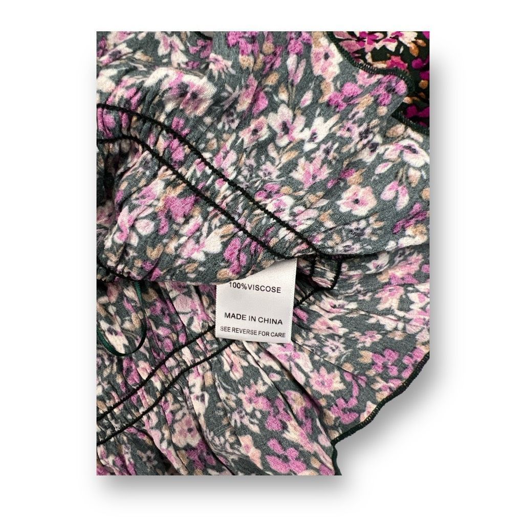 Other Lucy Paris Floral Balloon Sleeve Top Size Small Size S / US 4 / IT 40 - 5 Thumbnail