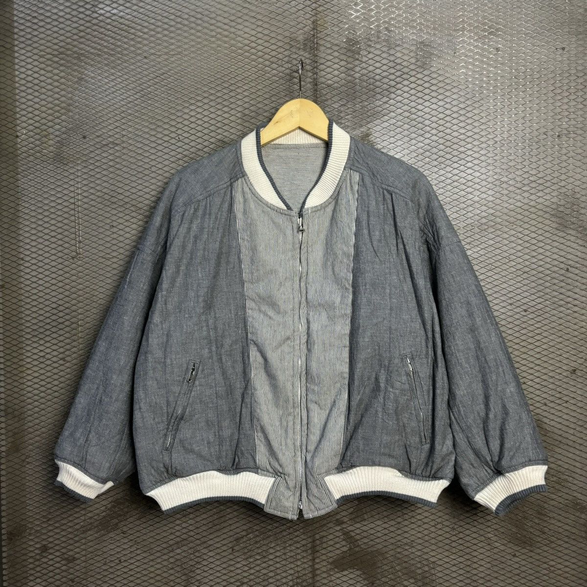 Issey Miyake Issey Miyake Tsumori Chisato Reversible MA-1 Bomber Jacket Size US M / EU 48-50 / 2 - 9 Thumbnail