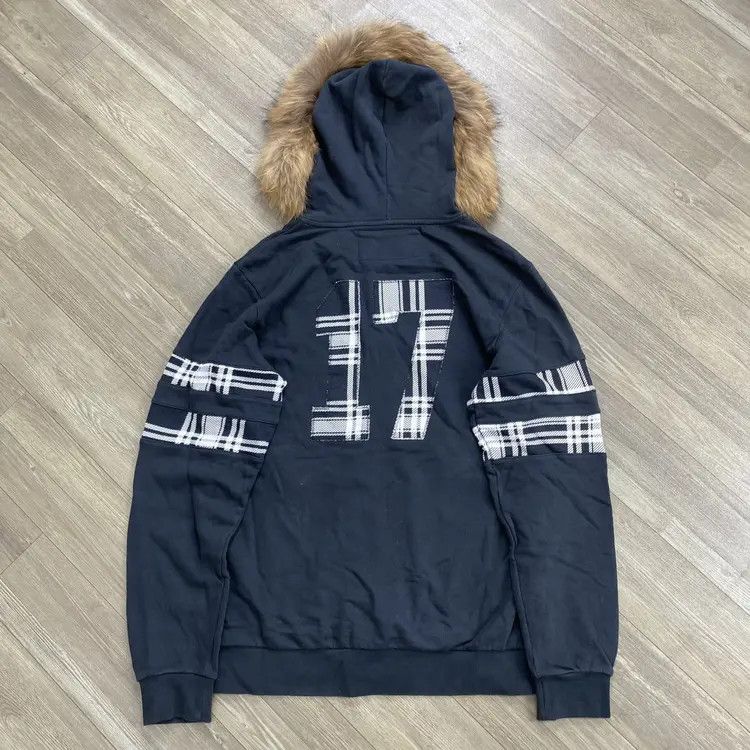HYDROGEN Hydrogen Skull ifsixwasnine Faux Fur Zip Hoodie Size US L / EU 52-54 / 3 - 6 Thumbnail