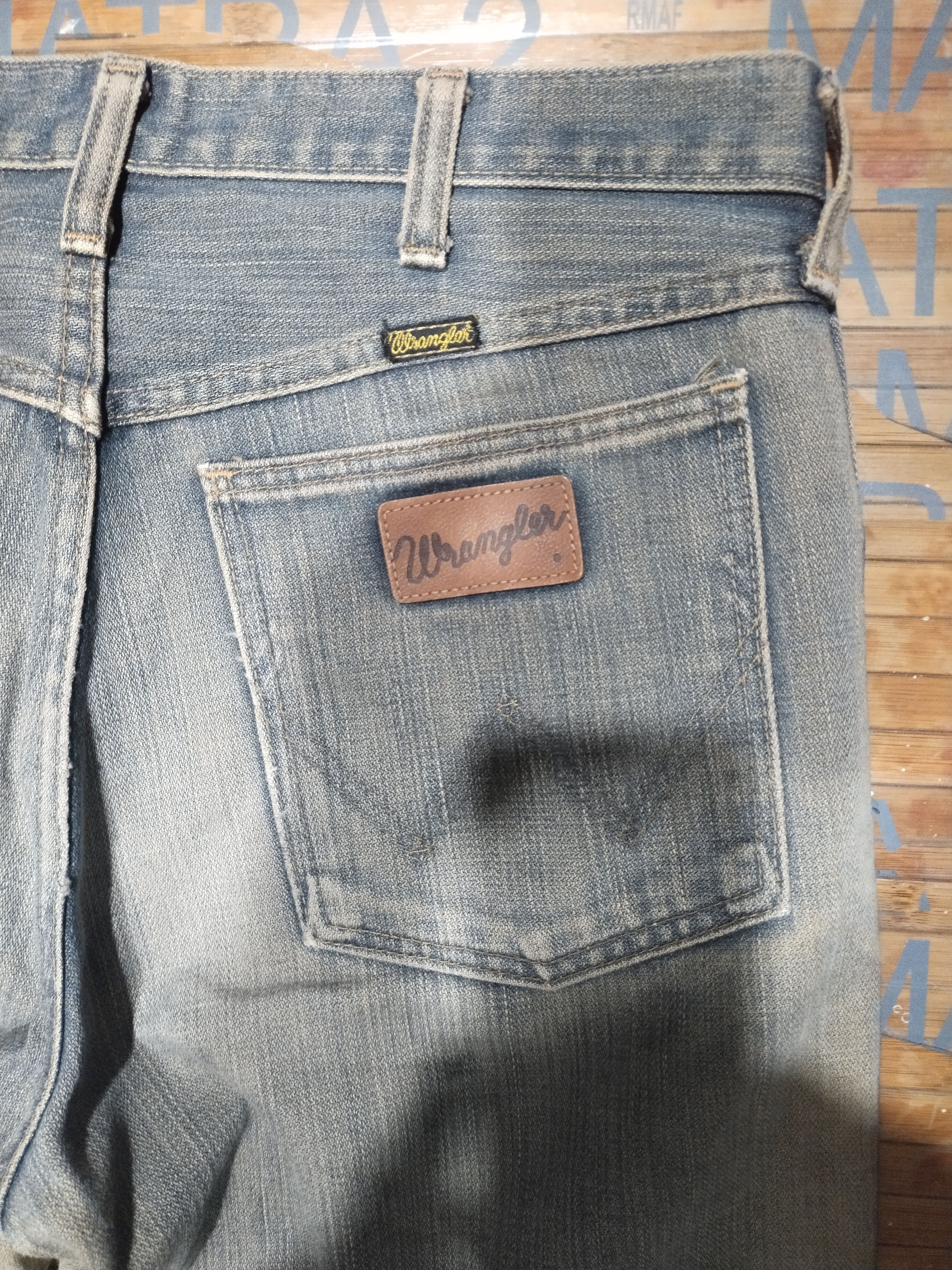 Japanese Brand × Wrangler Jeans Wrangler Greensboro/ Exclusive Garment/Nip Size US 31 - 7 Thumbnail