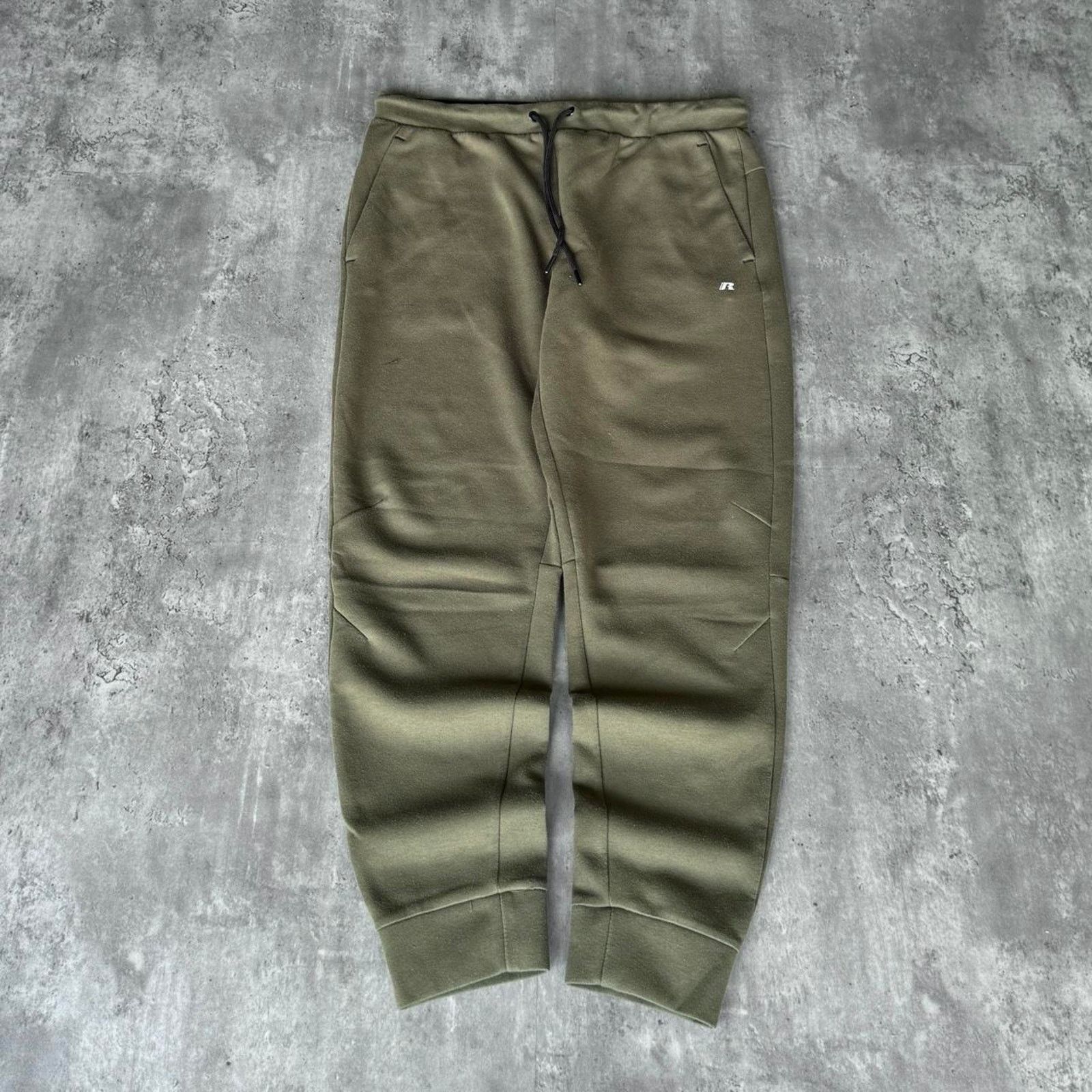 Russell Athletic × Vintage Vintage Y2K Russell Athletic Army Green Jogger Sweatpants Size US 36 / EU 52 - 1 Thumbnail