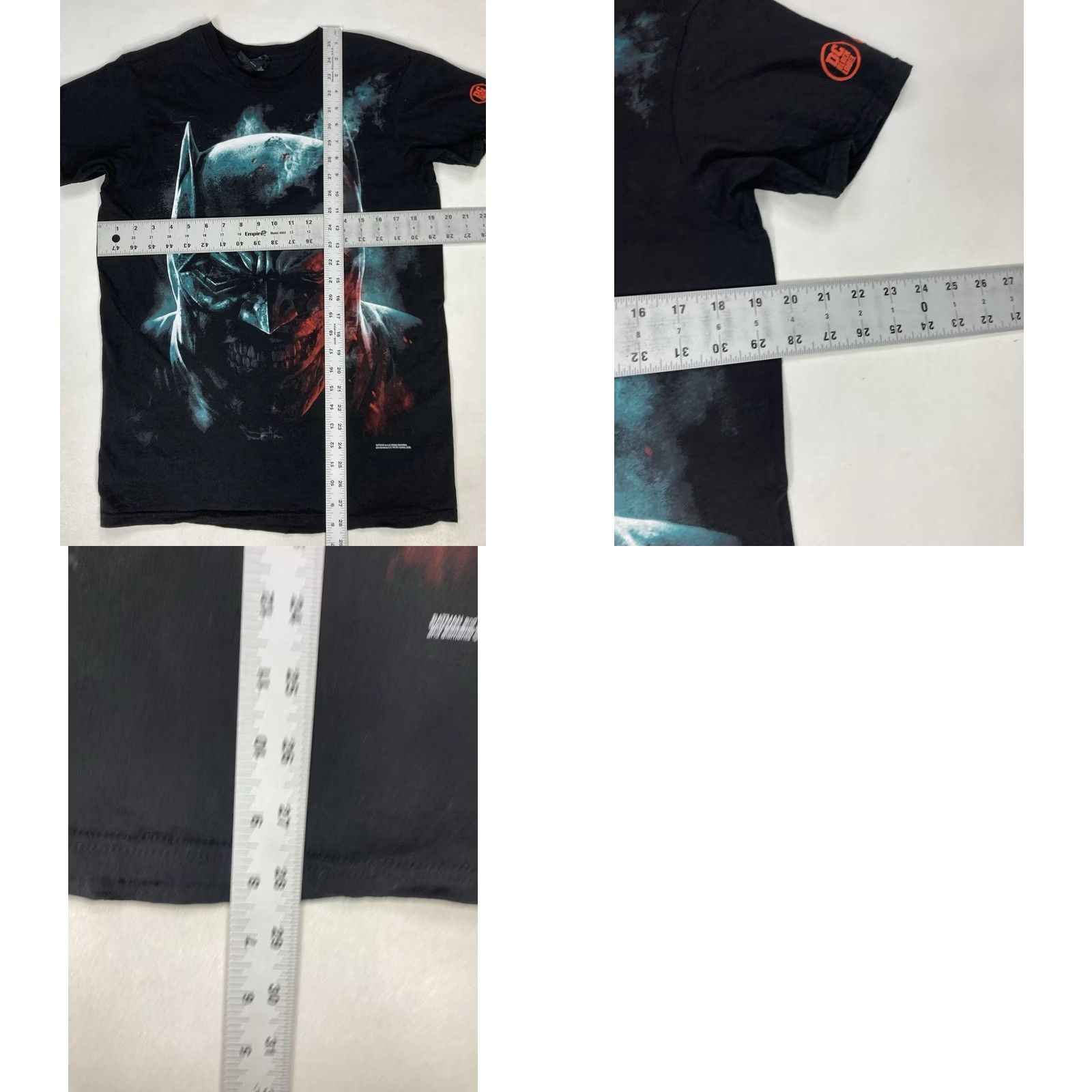 Hanes Batman Damned DC Comics Graphic T-shirt Men Medium Graphitti Designs Black Label Size US M / EU 48-50 / 2 - 8 Thumbnail