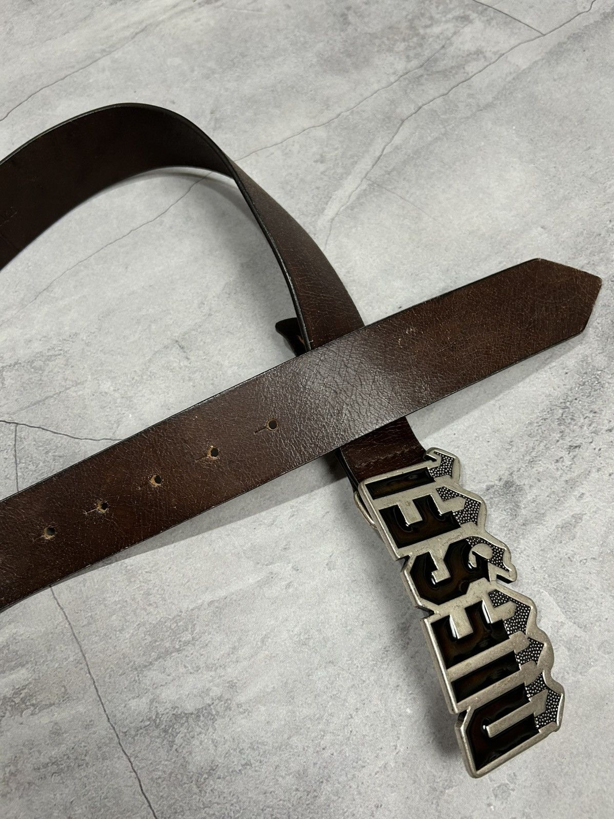 Vintage Vintage Leather Belts Y2K Opium Style Streetwear Rare Size ONE SIZE - 9 Thumbnail