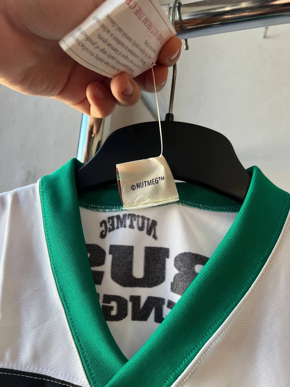 Nutmeg NEW! 90’S BORUSSIA MONCHENGLADBACH DESIGN SOCCER JERSEY YXL Size US XS / EU 42 / 0 - 5 Thumbnail