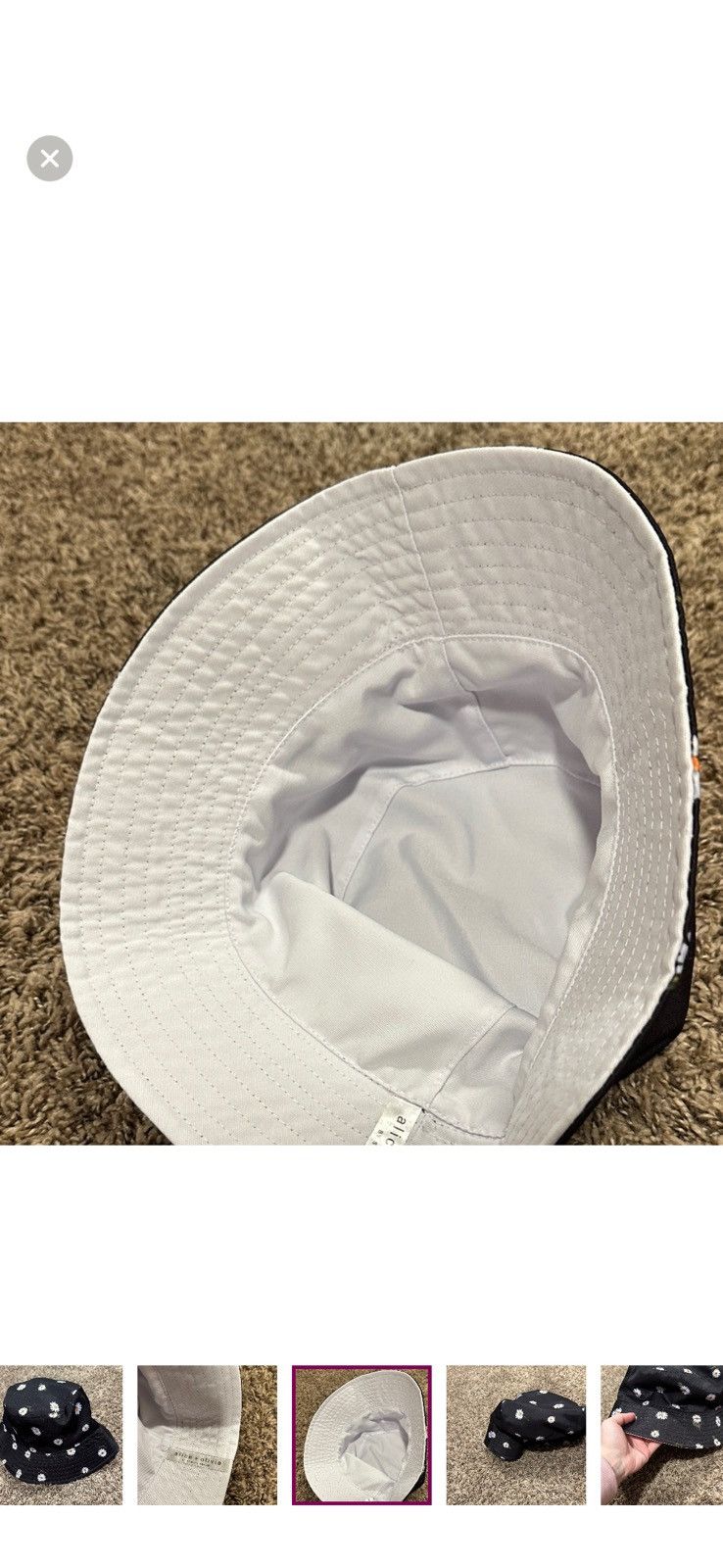 Other Flower bucket hat Size ONE SIZE - 3 Thumbnail