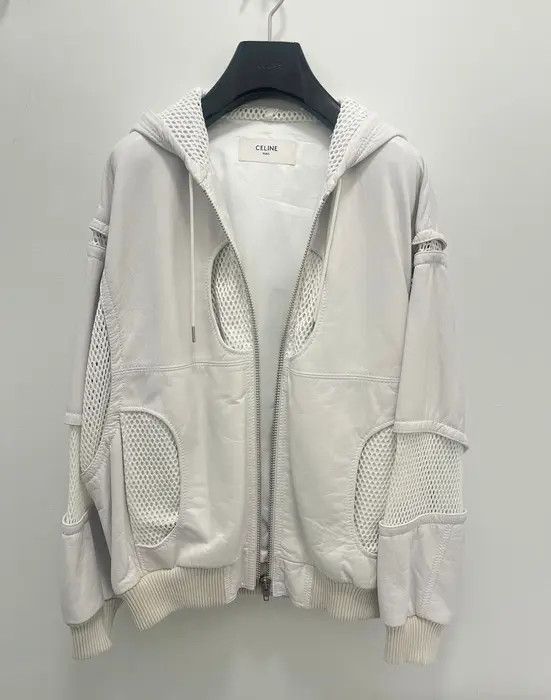 image of Celine O1W1Db10324 Jackets In White, Men's (Size Small)