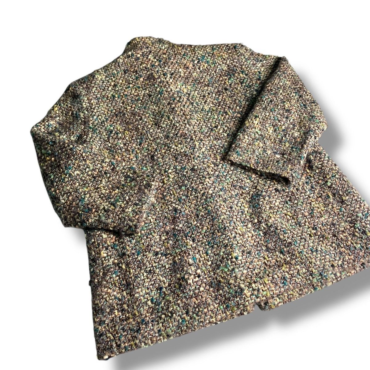Hysteric Glamour 🇯🇵 HYSTERIC GLAMOUR MULTICOLOR KNITTED JACKET Size L / US 10 / IT 46 - 13 Thumbnail