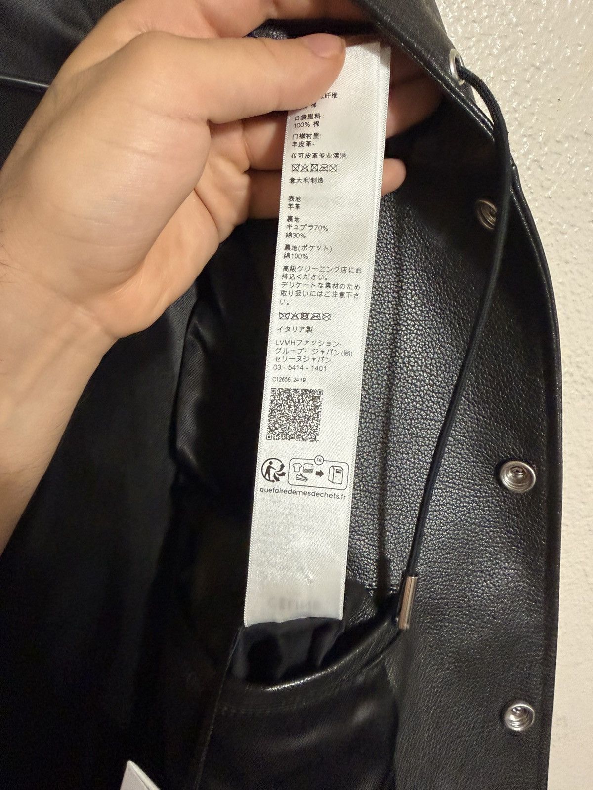 Celine Celine Hooded Leather Bomber Size US M / EU 48-50 / 2 - 9 Thumbnail