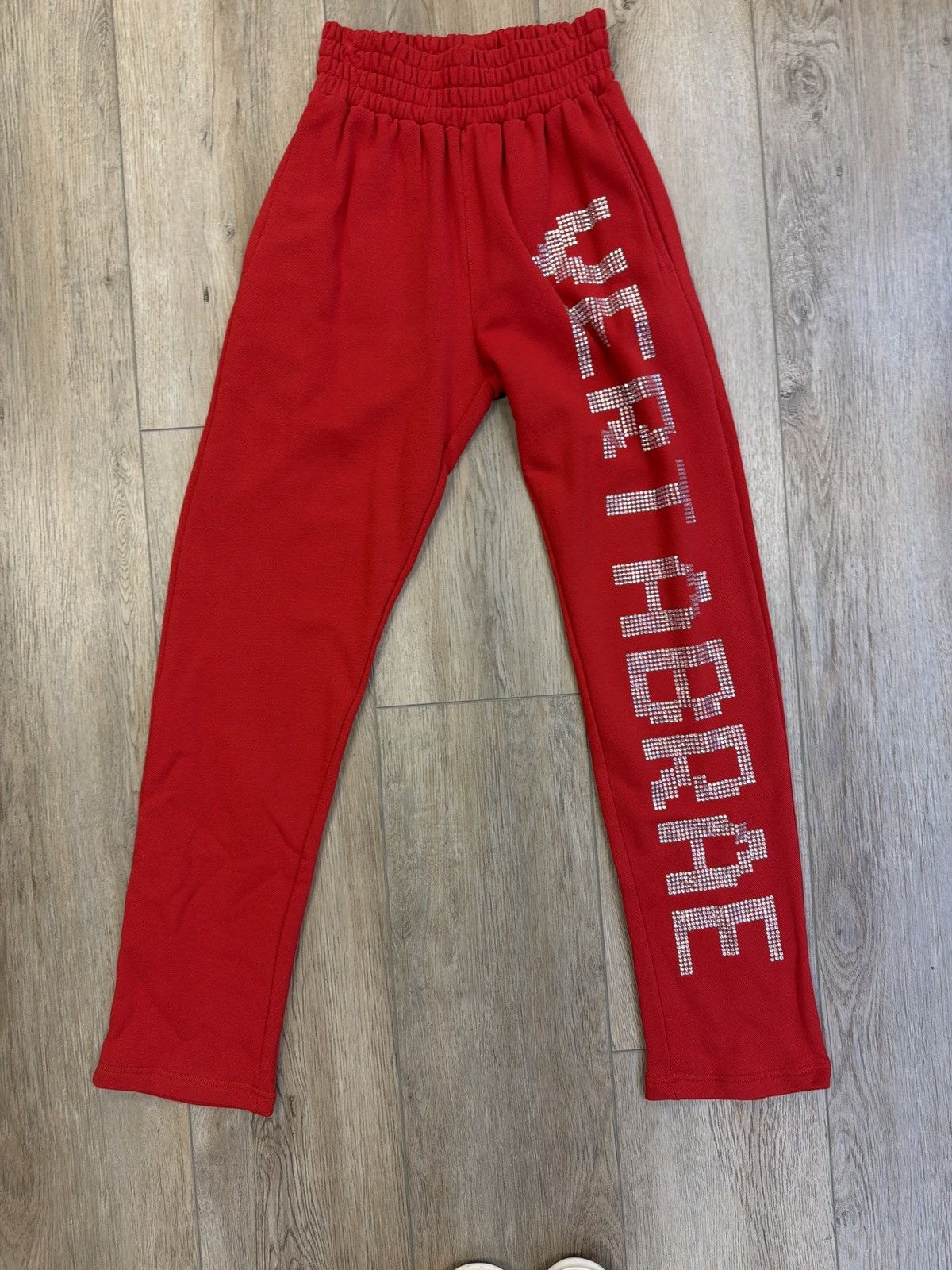 Vertabrae Vertabrae crystals red sweatpant extra large Size US 36 / EU 52 - 1 Thumbnail