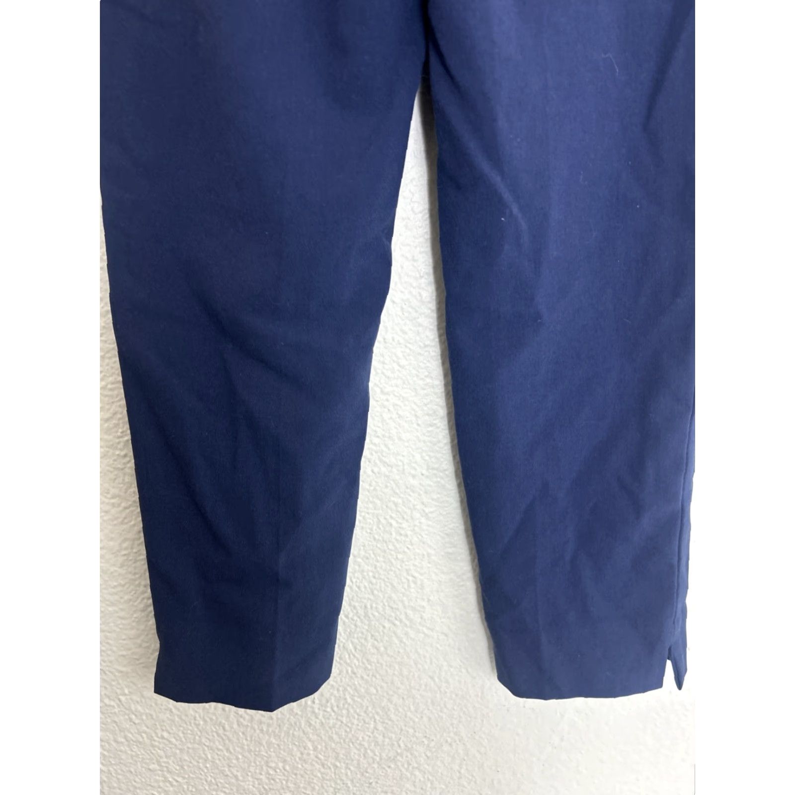 Banana Republic Banana Republic Pants Women 8 Navy Blue Pull On Polyester Blend 30x27 Chino Regular Size 30" / US 8 / IT 44 - 7 Thumbnail