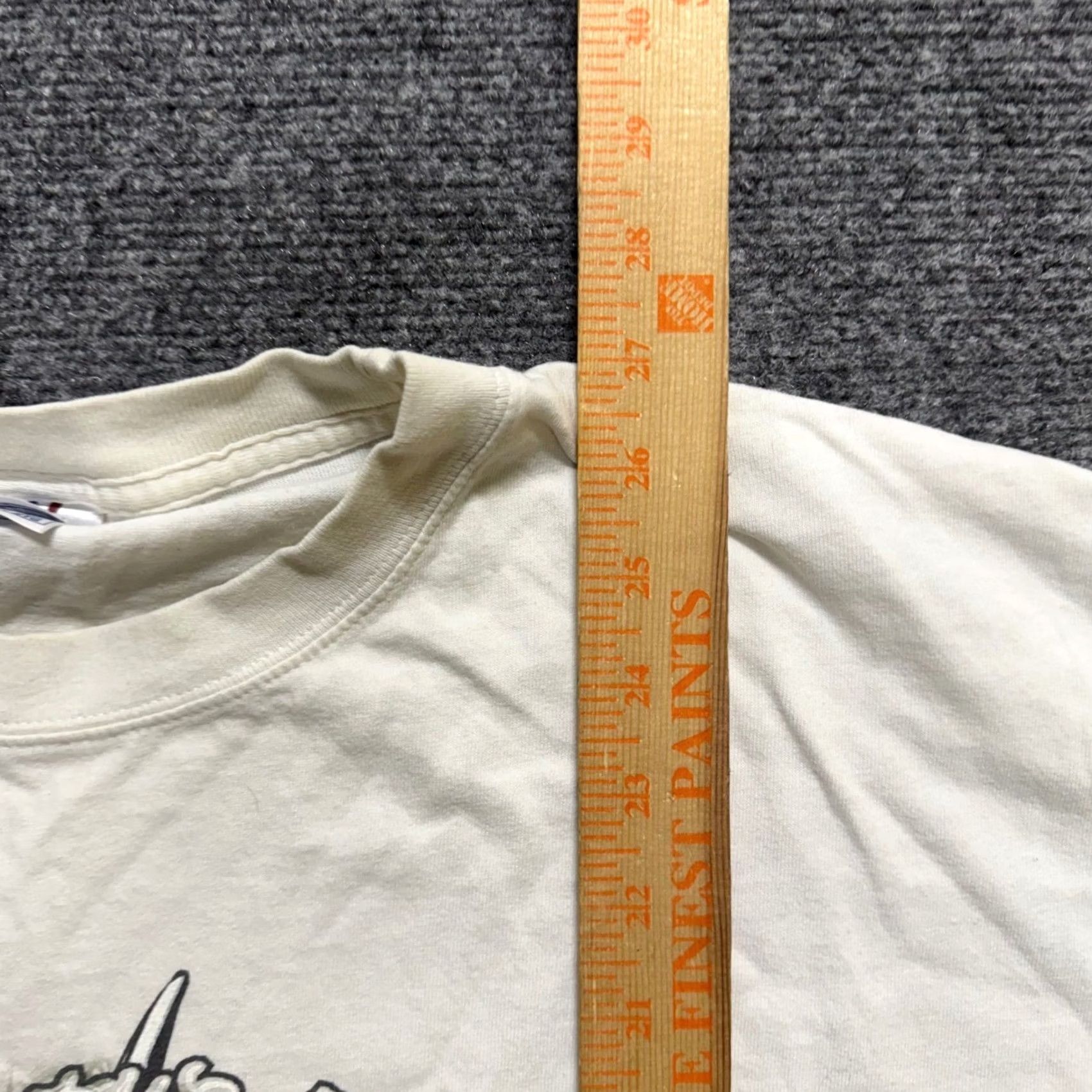 Bones VINTAGE Bad to the Bone T-shirt Men 2XLT White Y2K Grunge Distressed Stained VTG Vintage Shirt Mens 2XL Tall Size US XXL / EU 58 / 5 - 5 Thumbnail