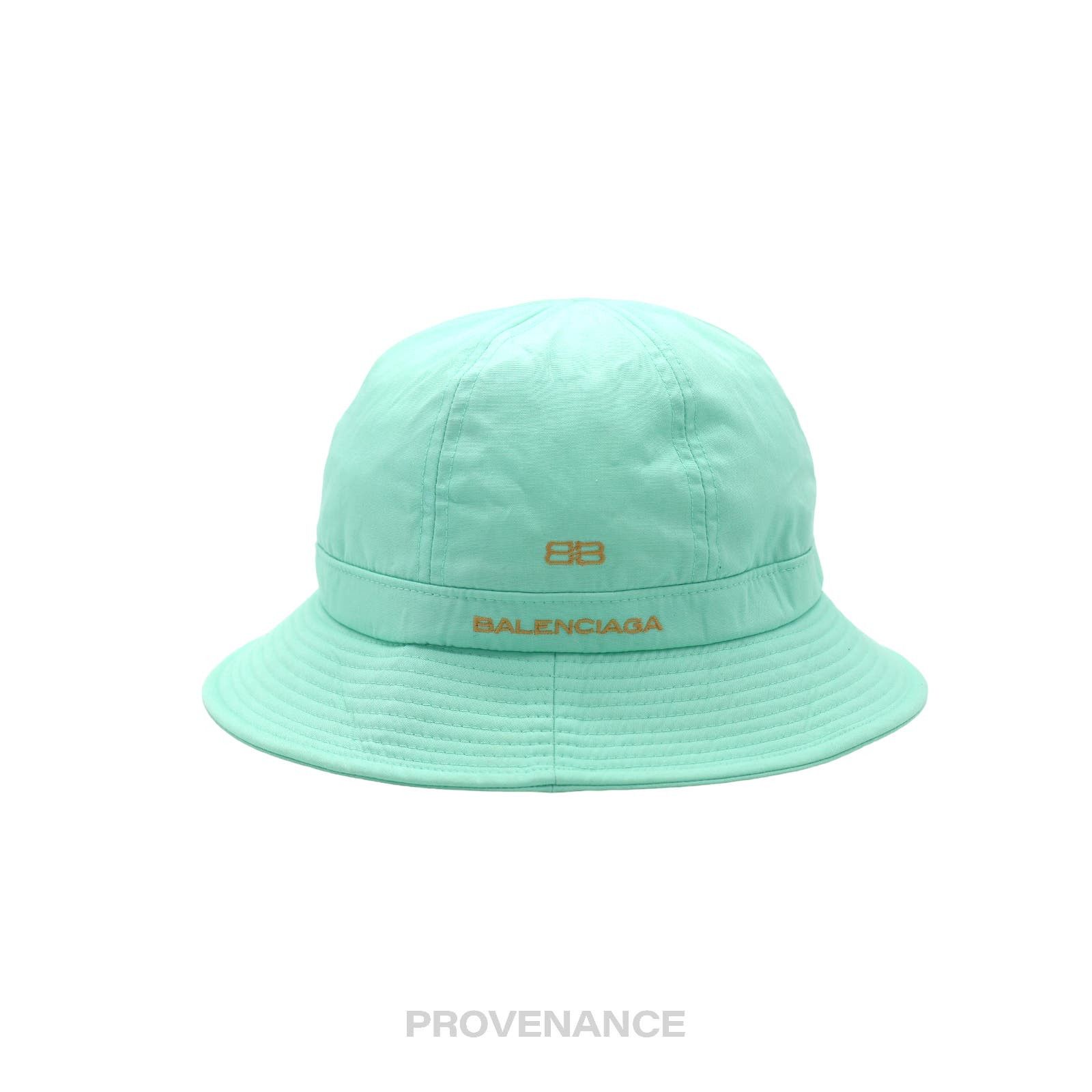 image of Balenciaga Bucket Hat - Turquoise, Women's