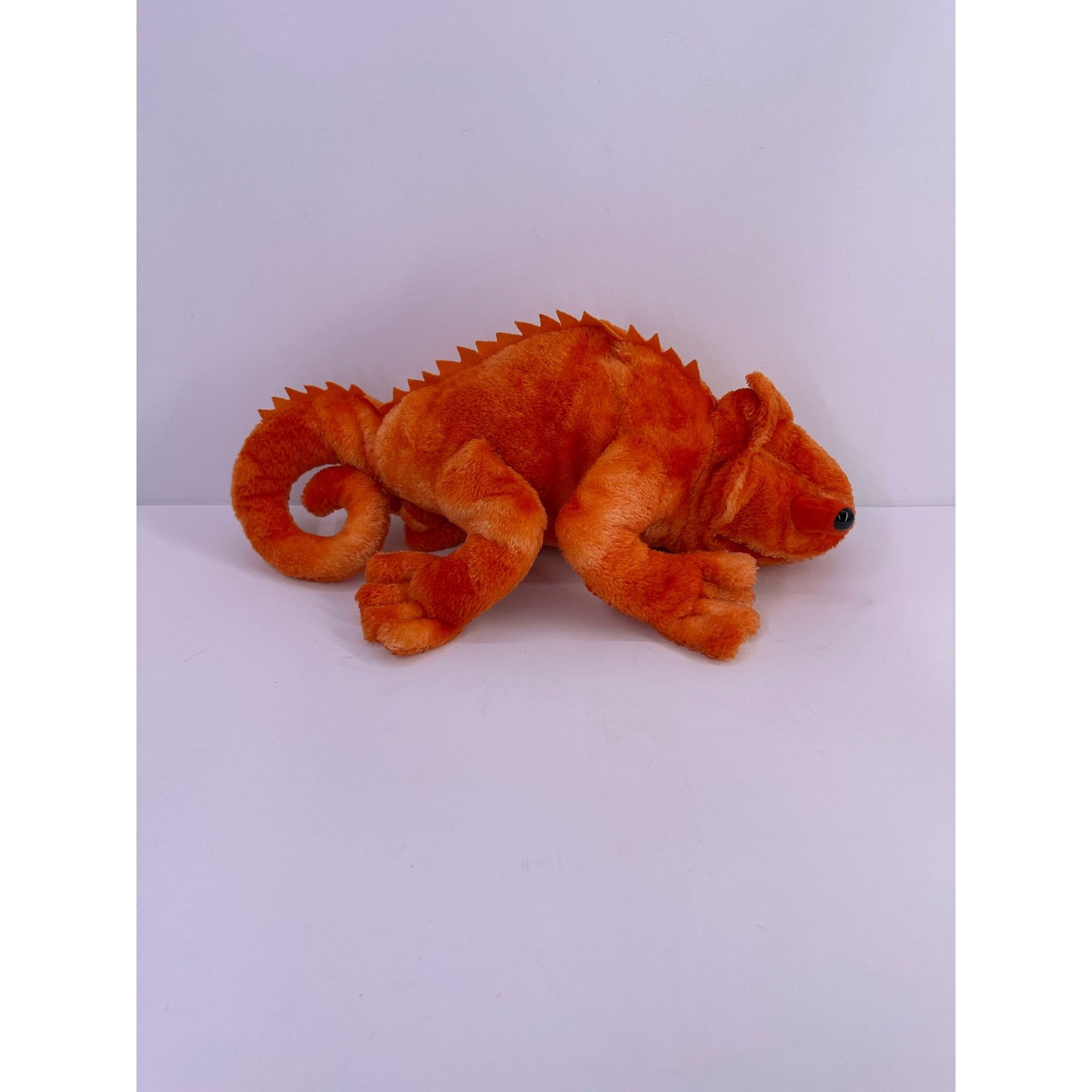 & Other Stories Animal Alley. Orange Chameleon 24” Long Plushie Size ONE SIZE - 5 Thumbnail