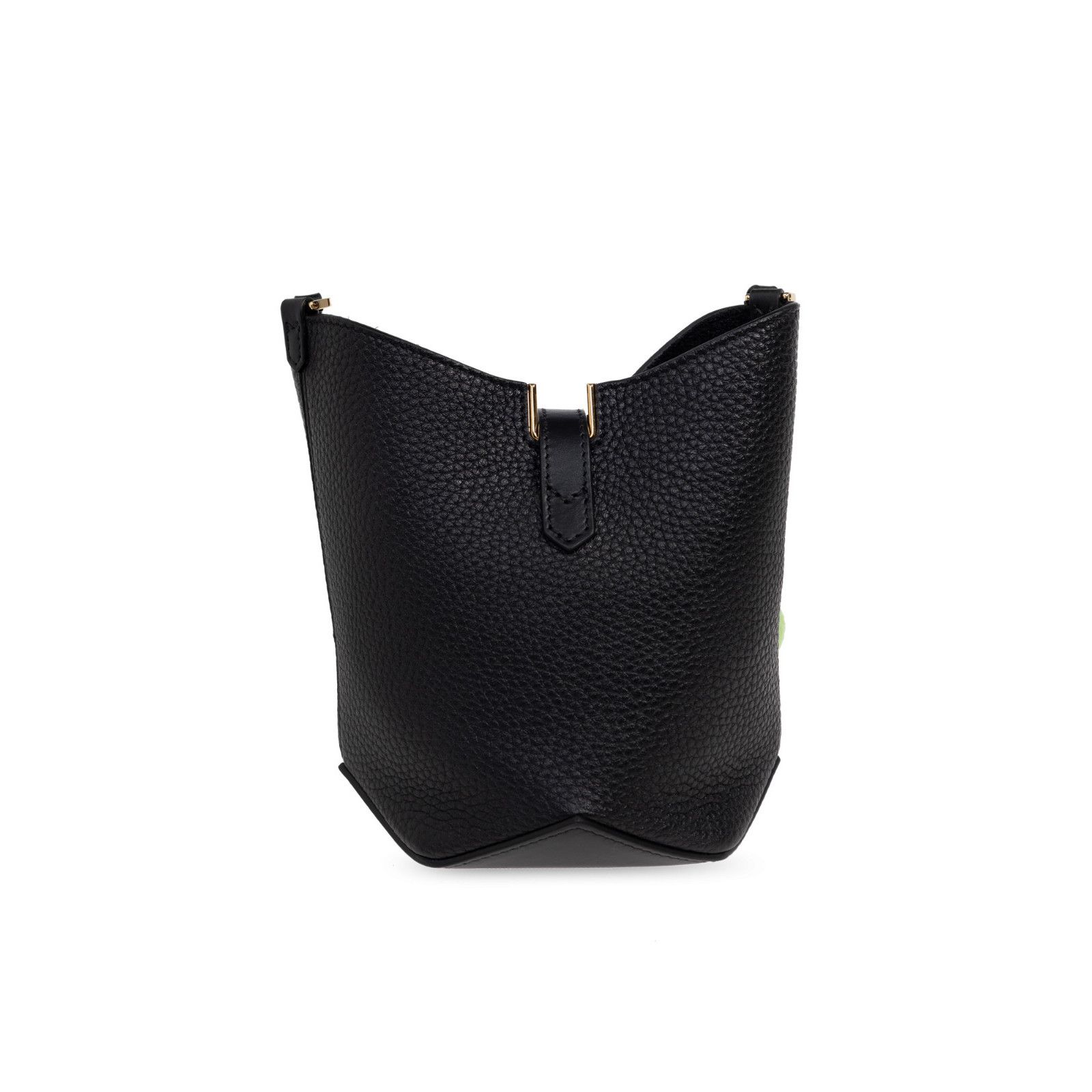 Lanvin LANVIN Black Leather Shoulder Bag New & Authentic Size ONE SIZE - 2 Thumbnail