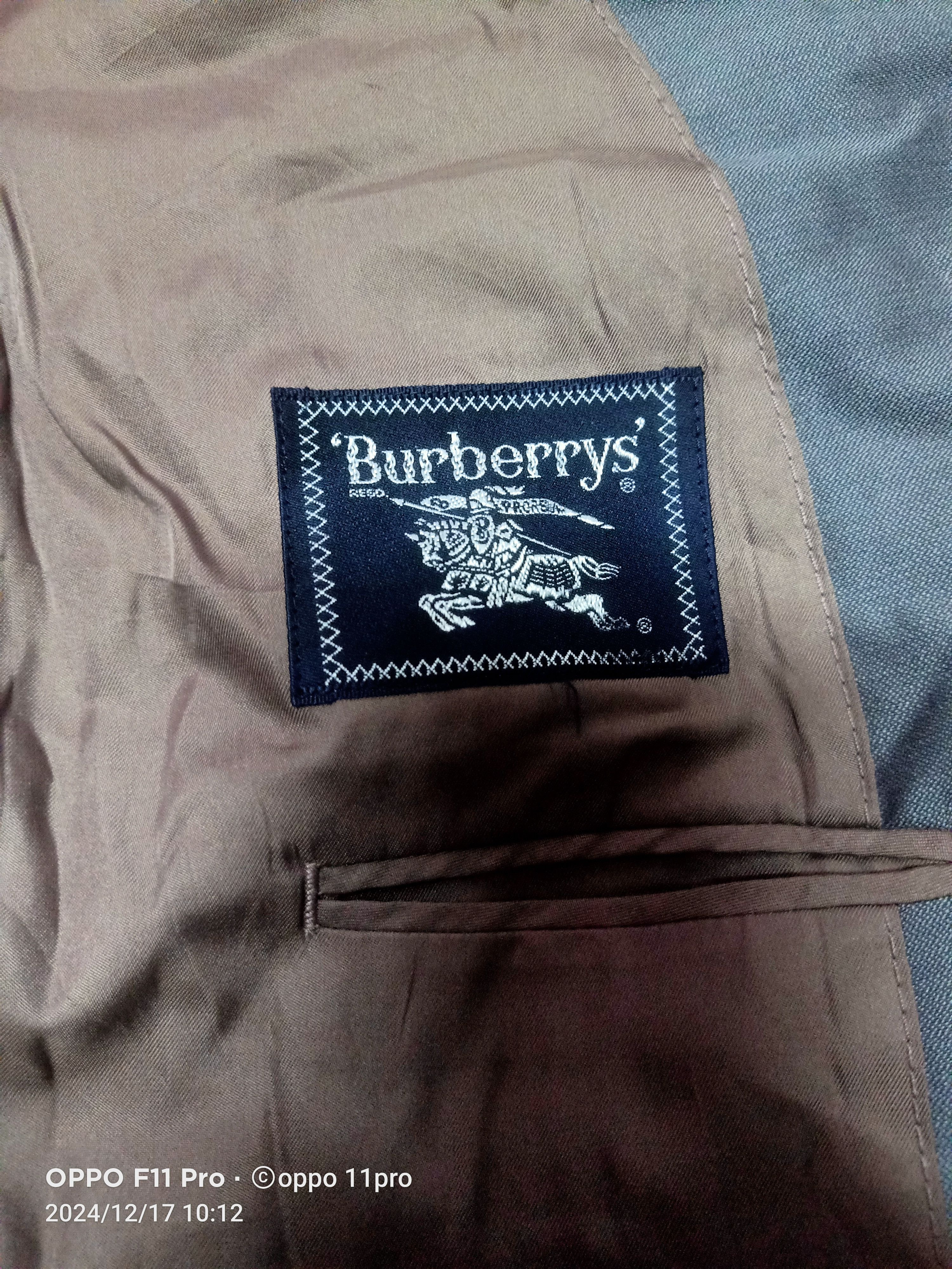 Burberry × Burberry Prorsum Burberrys Wool & Mohair Blazers Size 38R - 5 Thumbnail