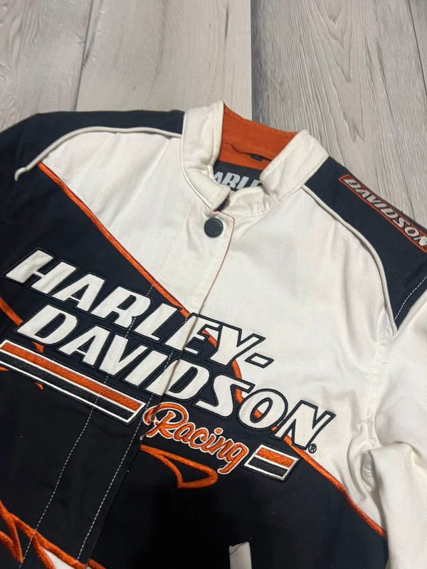 Harley Davidson racing jacket Harley Davidson S rare Size S / US 4 / IT 40 - 3 Thumbnail