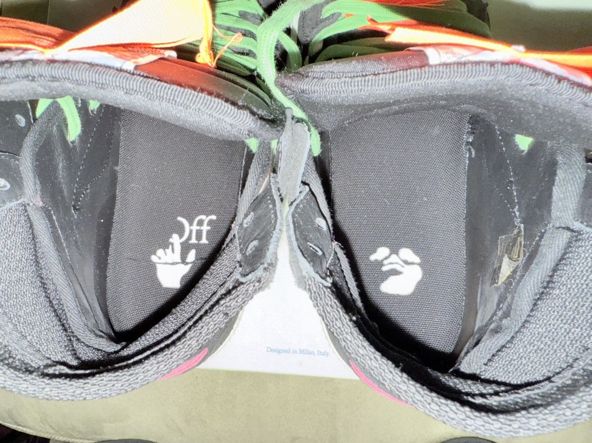 Off-White Off White “Off Court 3.0 Leather” Zebra Black, DS! OG Box Size US 12 / EU 45 - 21 Thumbnail