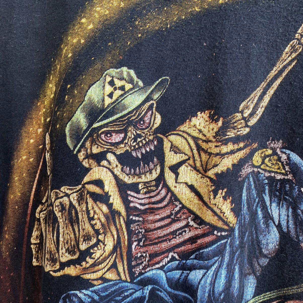 Vintage Vintage Zip It Big Logo Skull Graphic Made in usa tee Size US XL / EU 56 / 4 - 4 Thumbnail