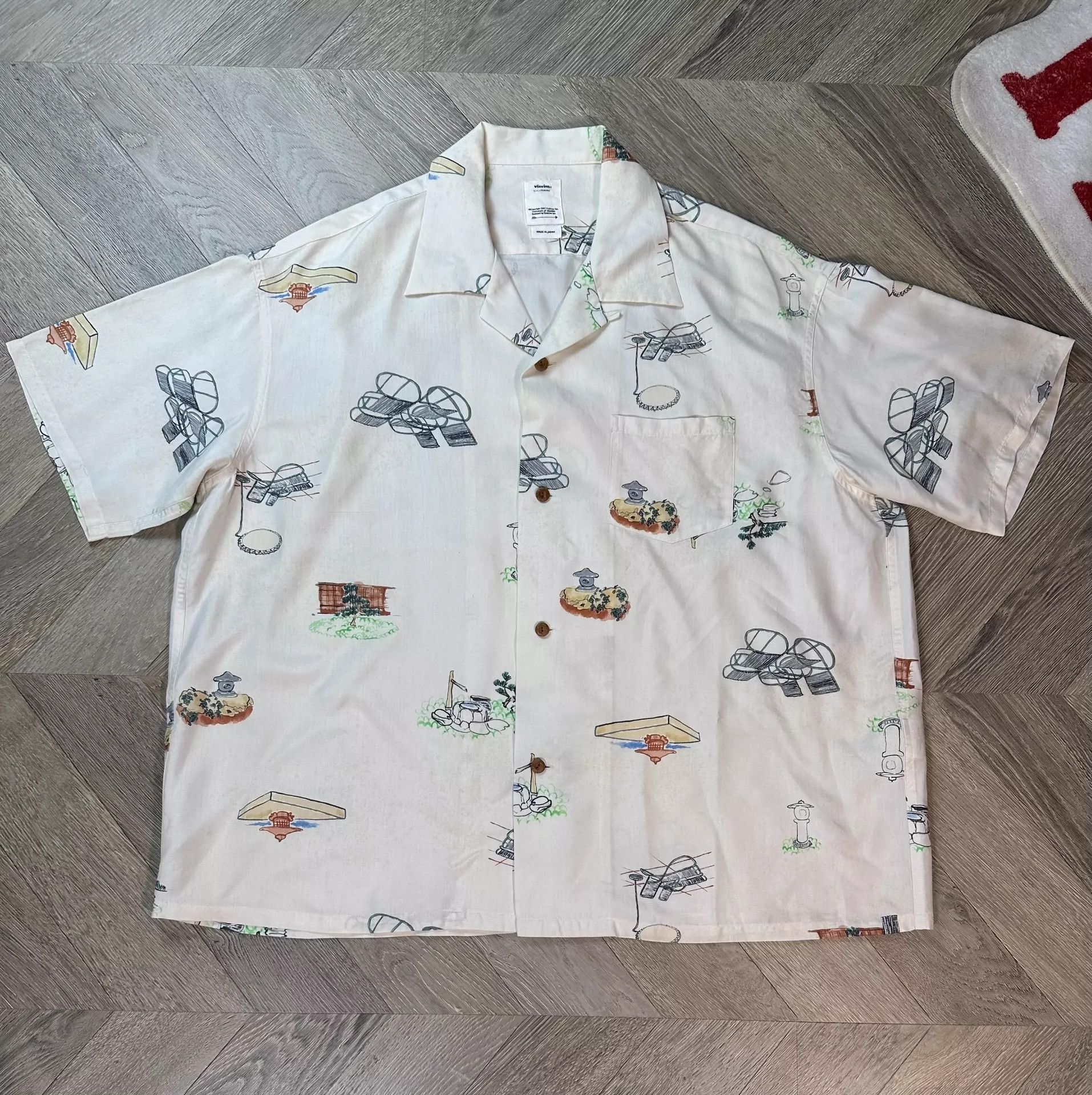 Visvim VISVIM 21SS WALLIS SHIRT S/S GARDEN Size US L / EU 52-54 / 3 - 1 Thumbnail