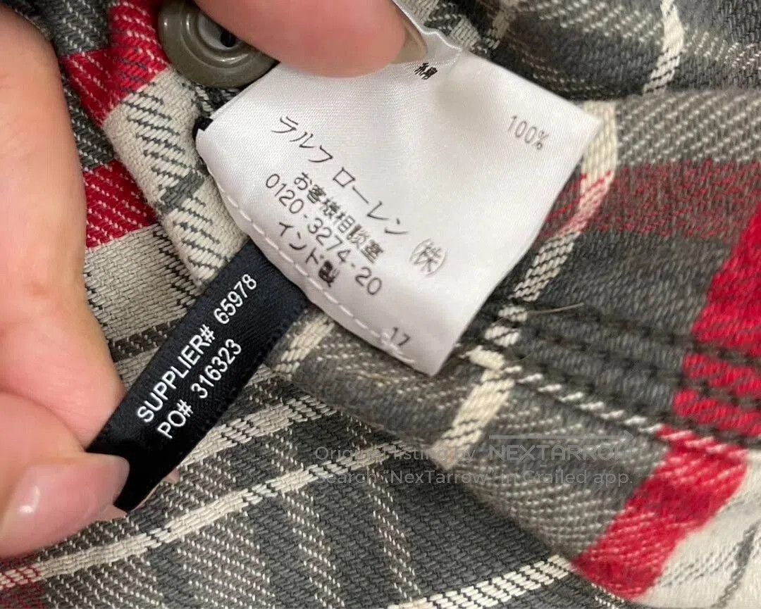 RRL Ralph Lauren Classic Plaid Workshirt from Double RL. Size US S / EU 44-46 / 1 - 8 Thumbnail