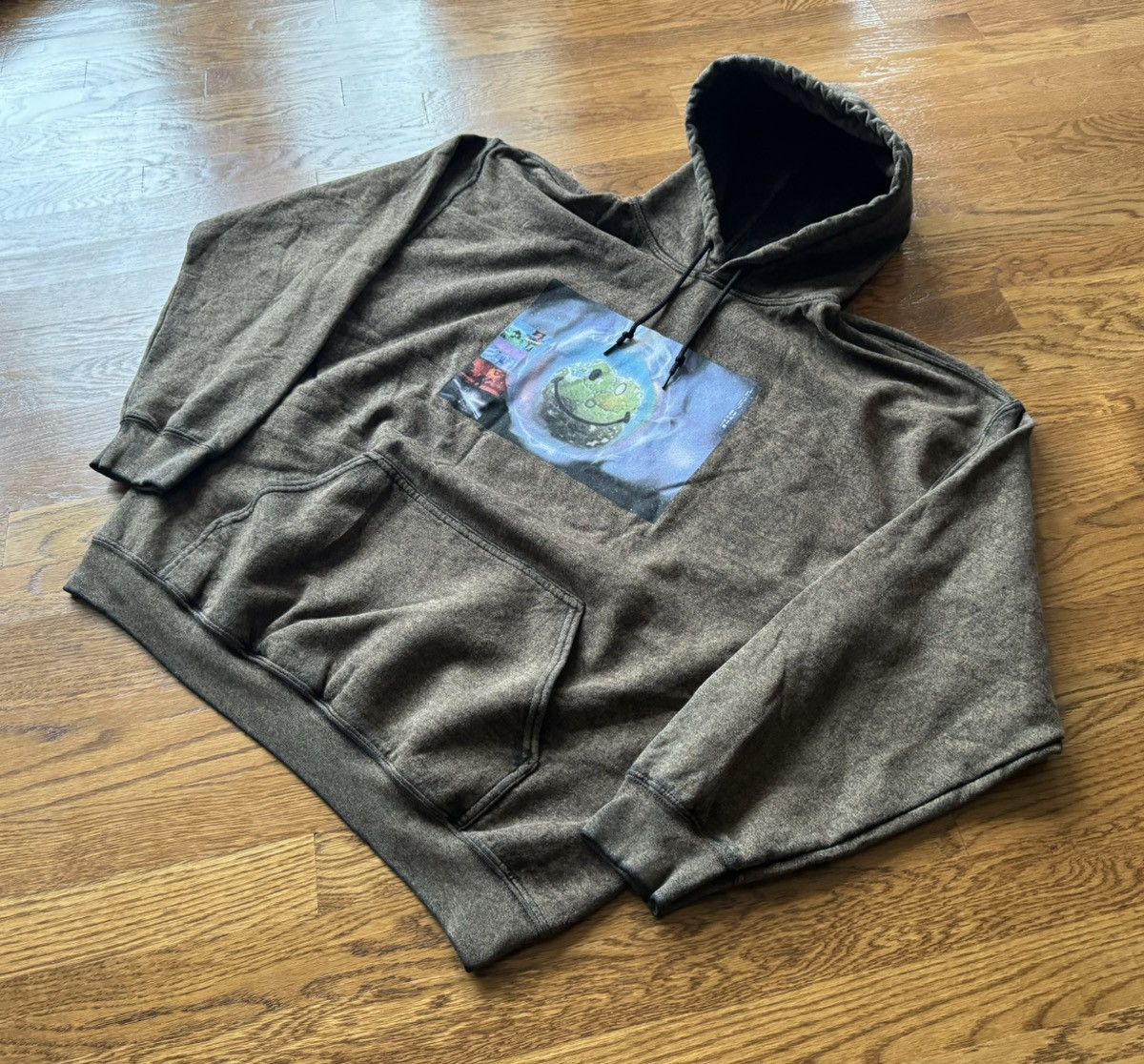 Travis Scott Cactus Jack Fortnite Bleached Brown World Event Hoodie Size US M / EU 48-50 / 2 - 4 Thumbnail