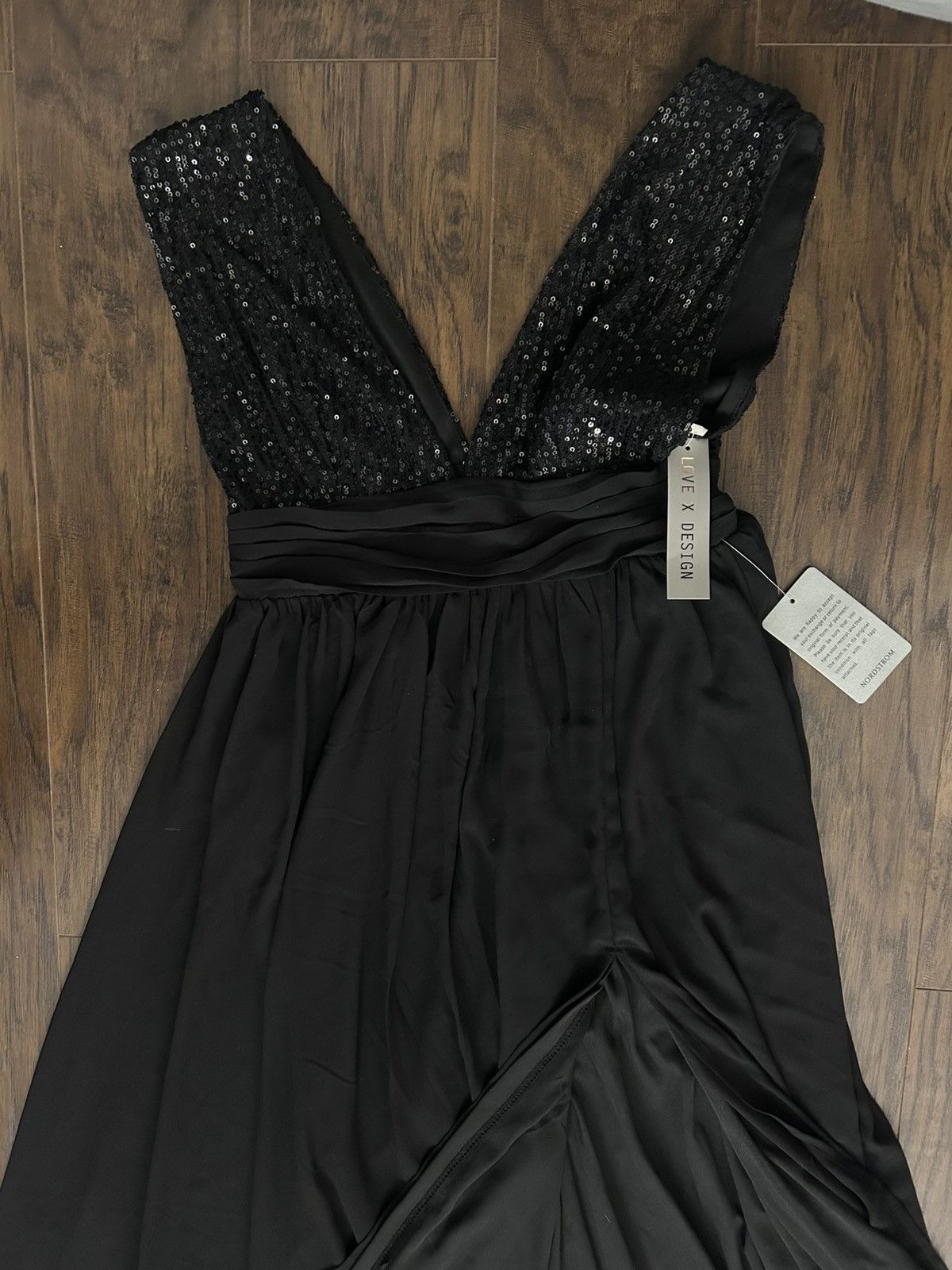 Other Elegant Black Sequin Dress Size M / US 6-8 / IT 42-44 - 3 Thumbnail