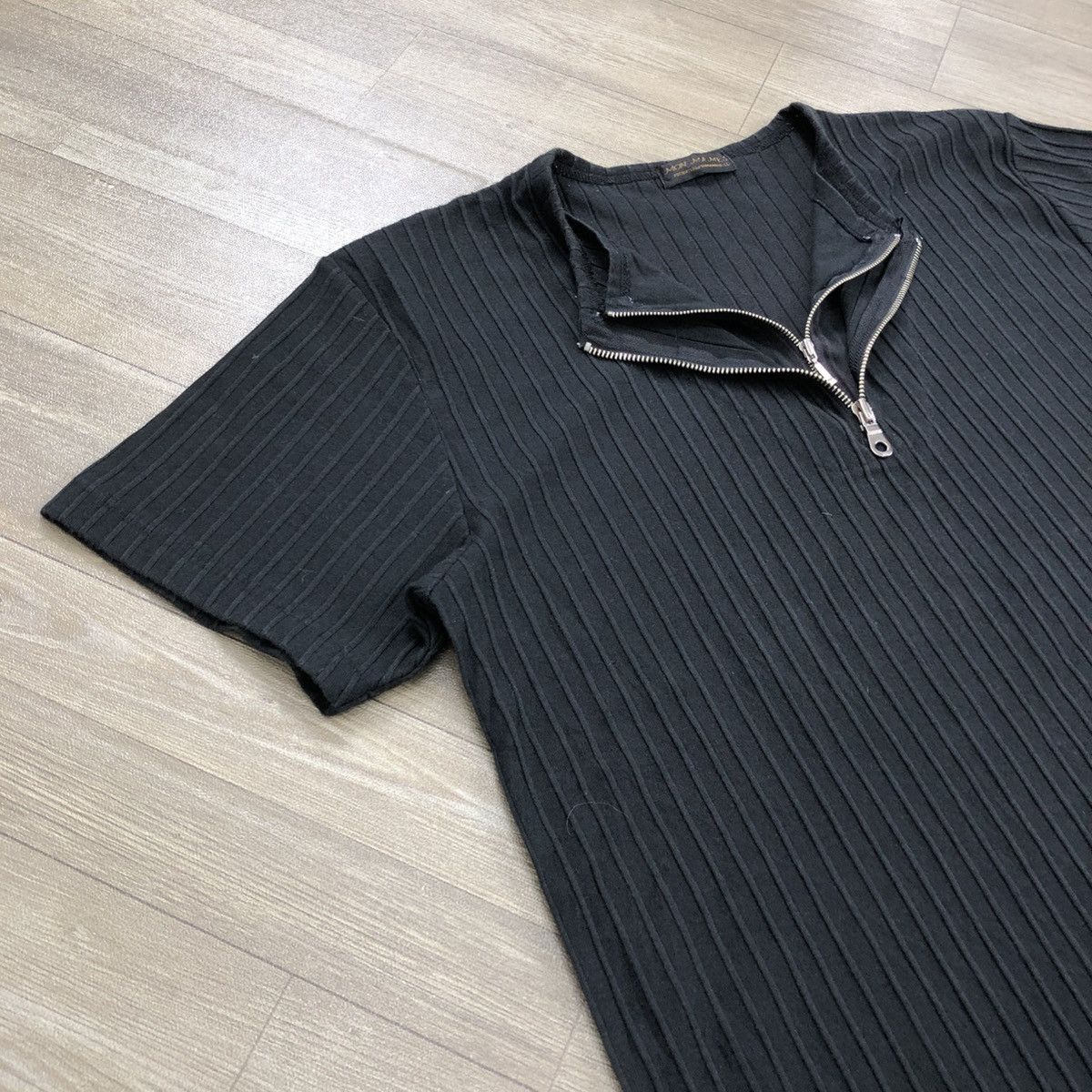 If Six Was Nine × Japanese Brand × Le Grande Bleu (L.G.B.) 2000s Japanese Double Layers Goa Lgb Ifsixwasnine Zipper Tee Size US L / EU 52-54 / 3 - 7 Thumbnail