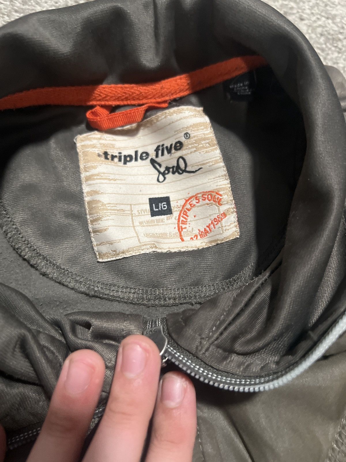 Japanese Brand × Triple 5 Soul Triple 5 Soul Zip Up Jacket Size L Size US L / EU 52-54 / 3 - 3 Thumbnail