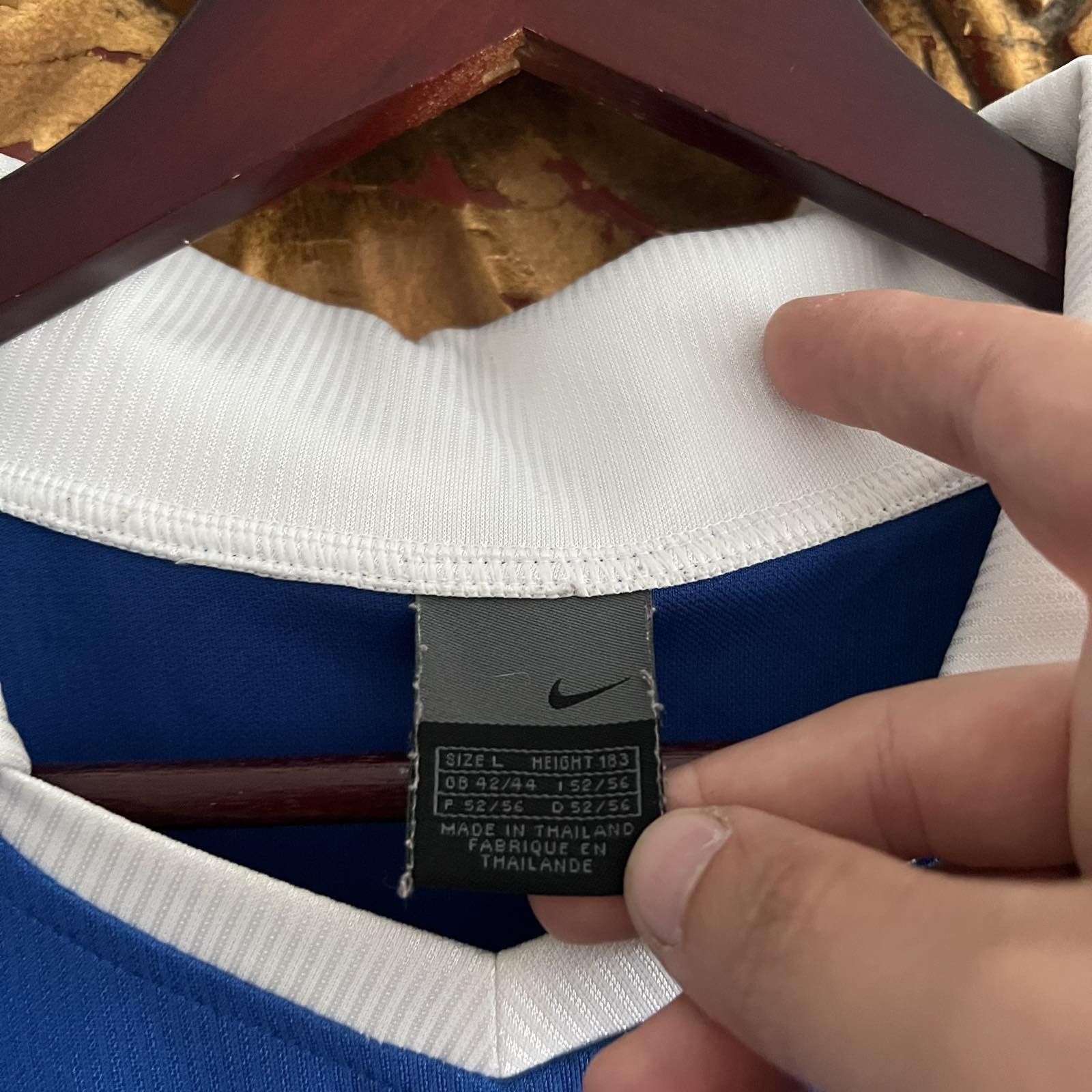 Vintage VTG Nike Queen of the South adults L football shirt jersey Size US L / EU 52-54 / 3 - 5 Thumbnail