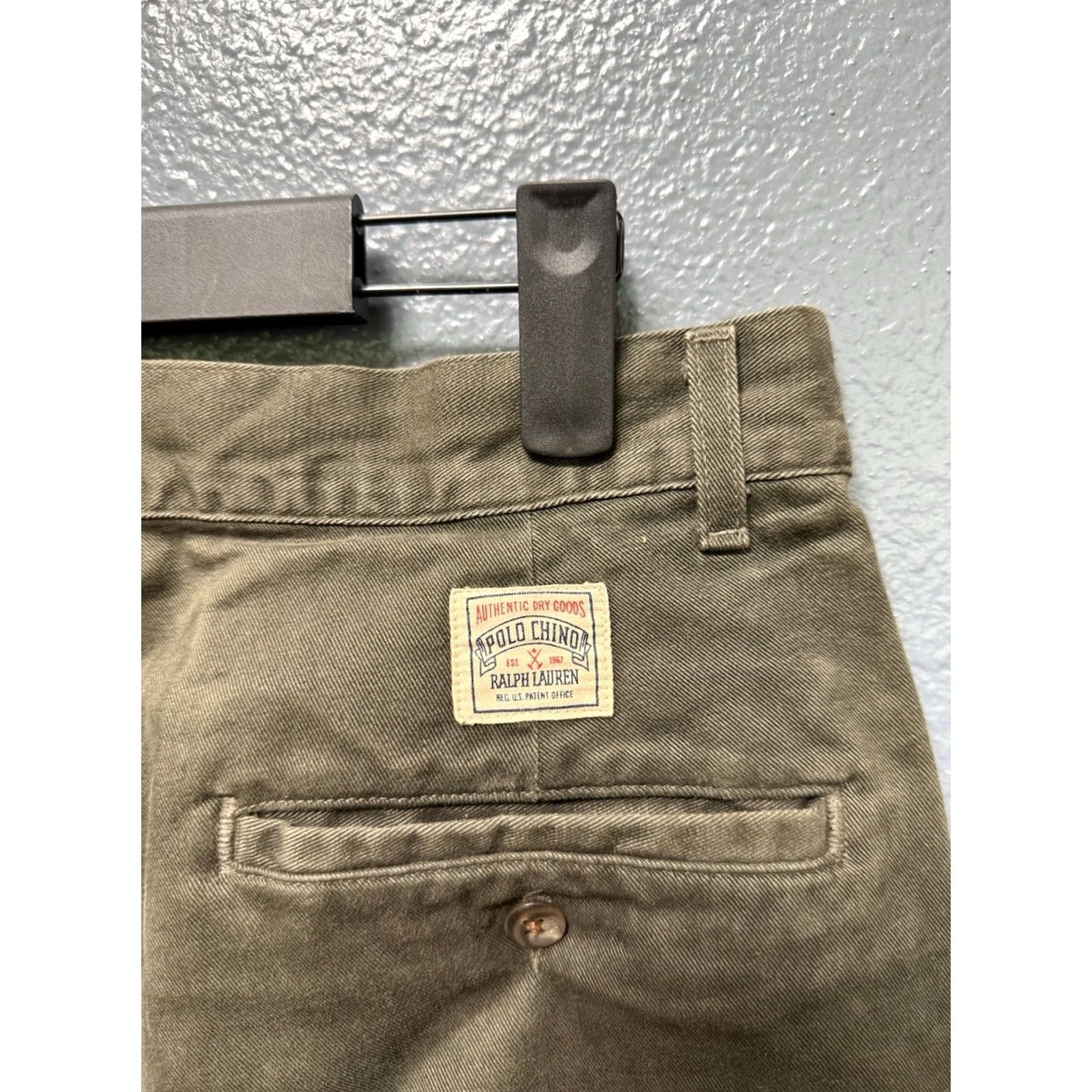 Polo Ralph Lauren VINTAGE Polo Ralph Lauren Dry Goods Chino Cotton Pants 33/34 USA Made Mens Brown 90s Size US XS / EU 42 / 0 - 2 Thumbnail