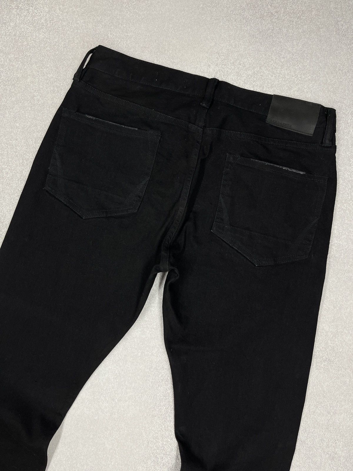 Allsaints Mens AllSaints Cigarette Block Denim Jeans Size 32 Size US 32 / EU 48 - 3 Thumbnail
