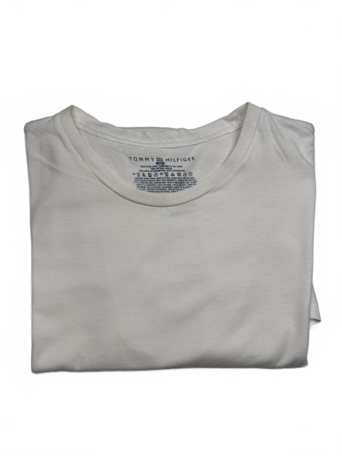 Tommy Hilfiger Tommy Hilfiger Classic White T-Shirt Size US M / EU 48-50 / 2 - 7 Thumbnail