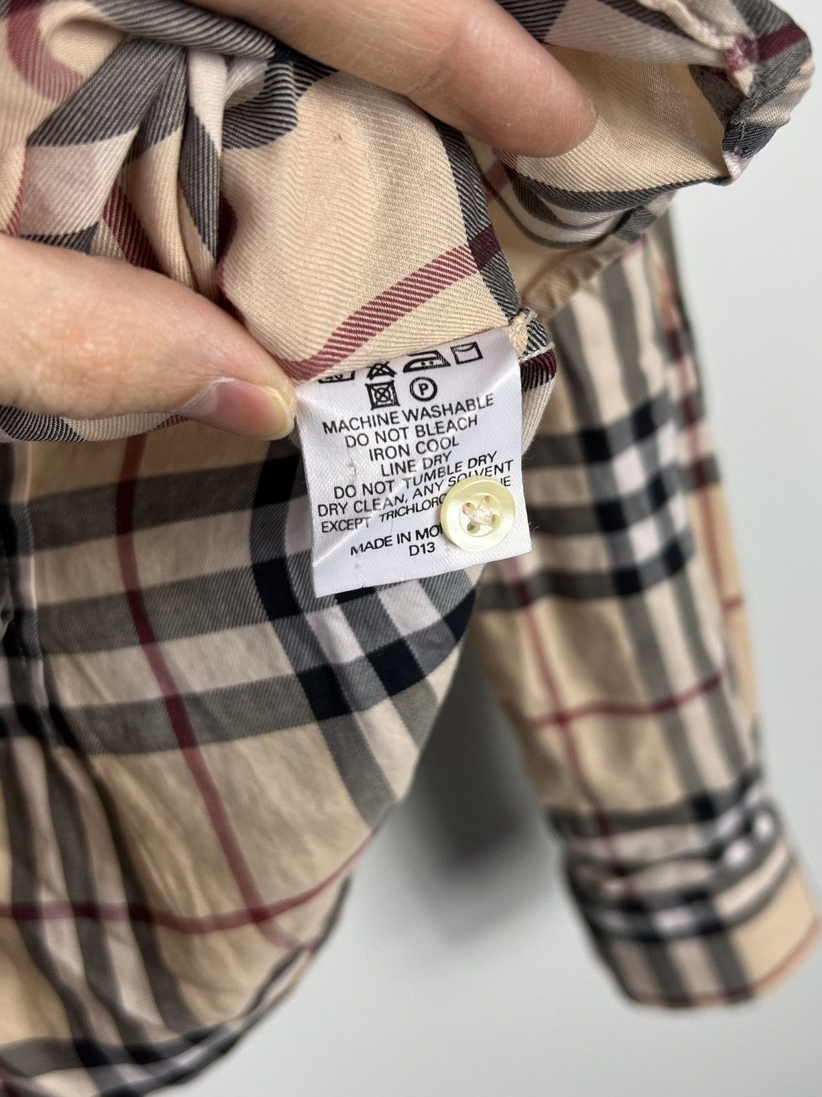 Burberry Rare Shirt Burberry London Checkered Size XL / US 12-14 / IT 48-50 - 6 Thumbnail