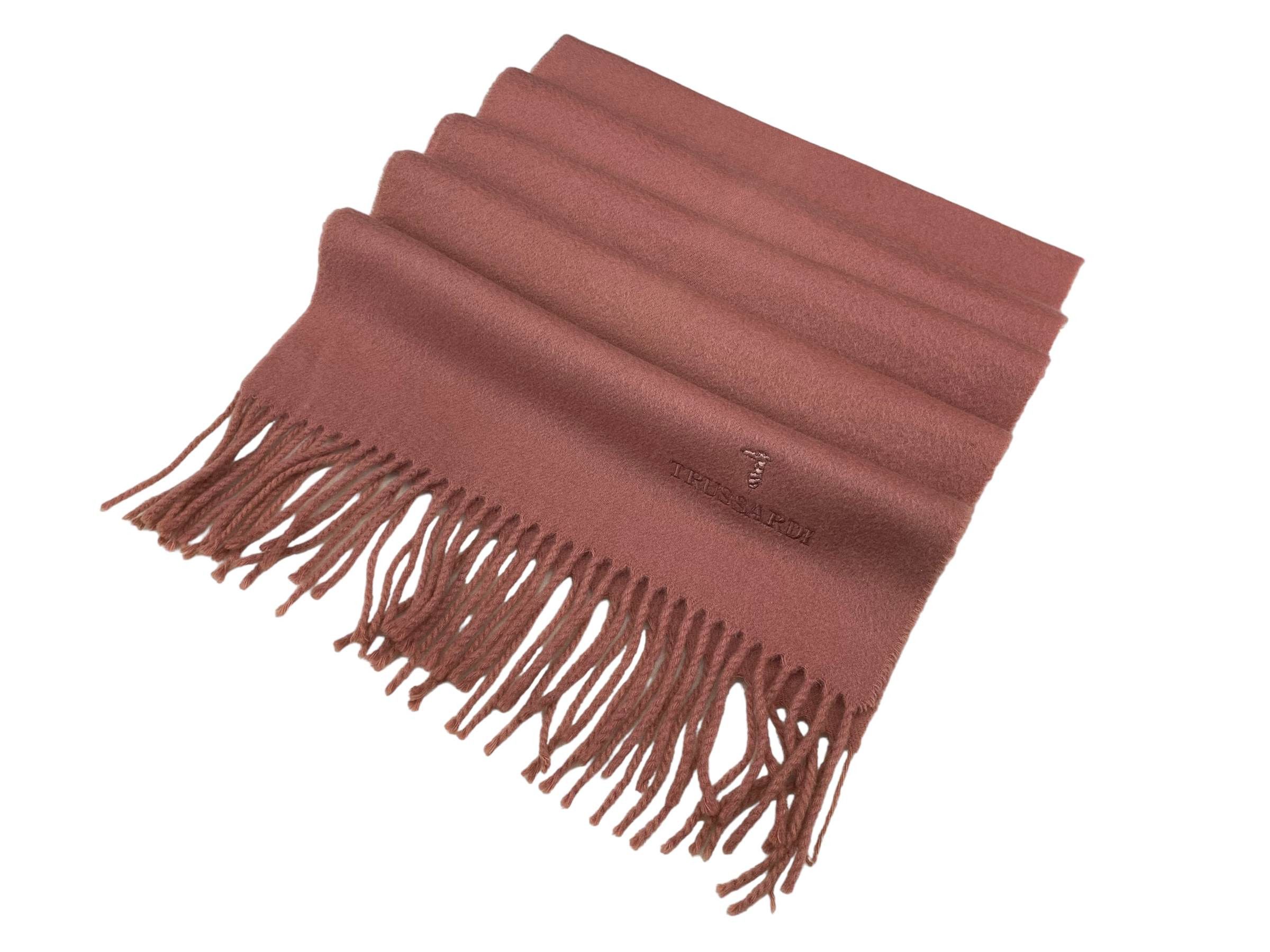 Trussardi × Vintage Trussardi Pure Cashmere Vintage Scarf Size ONE SIZE - 7 Thumbnail