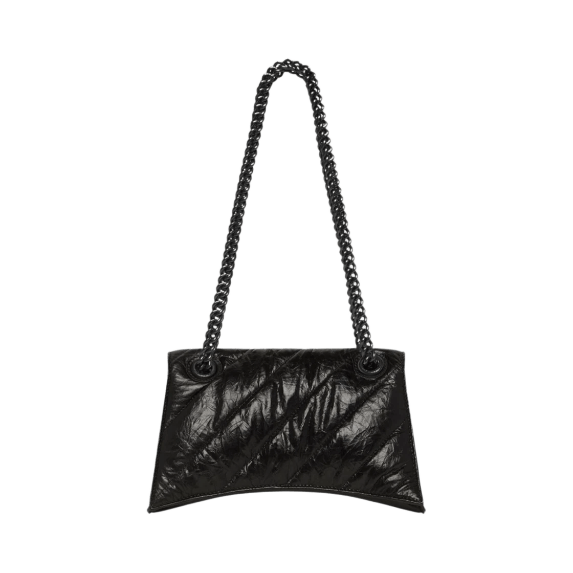 Balenciaga o1tr1nto0426 Size: OS / Crush Small Chain Bag in Black Size ONE SIZE - 3 Thumbnail