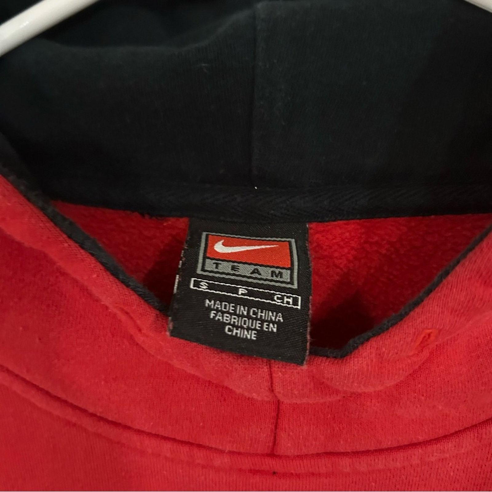 Nike Nike Rutgers Scarlet Knights Center Swoosh Hoodie Size US S / EU 44-46 / 1 - 5 Thumbnail