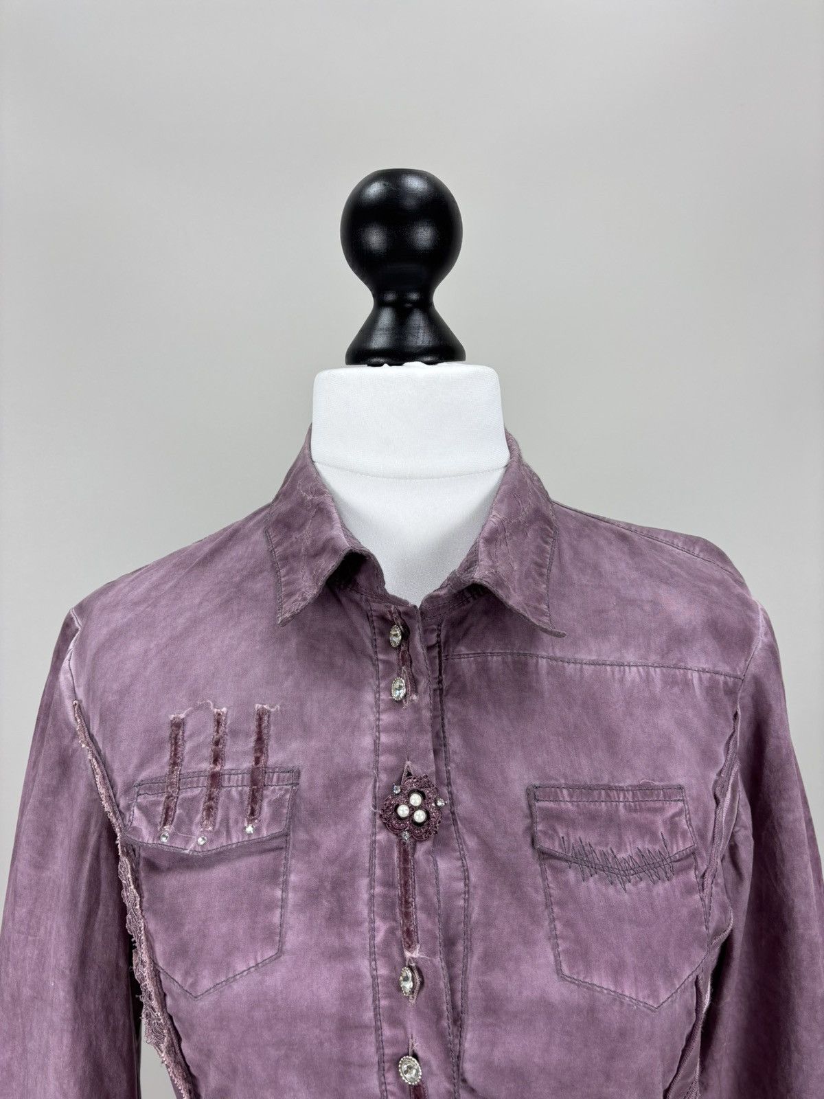 Elisa Cavaletti Womens blouse Bottega by Elissa Cavaletti Size M/L Size M / US 6-8 / IT 42-44 - 4 Thumbnail