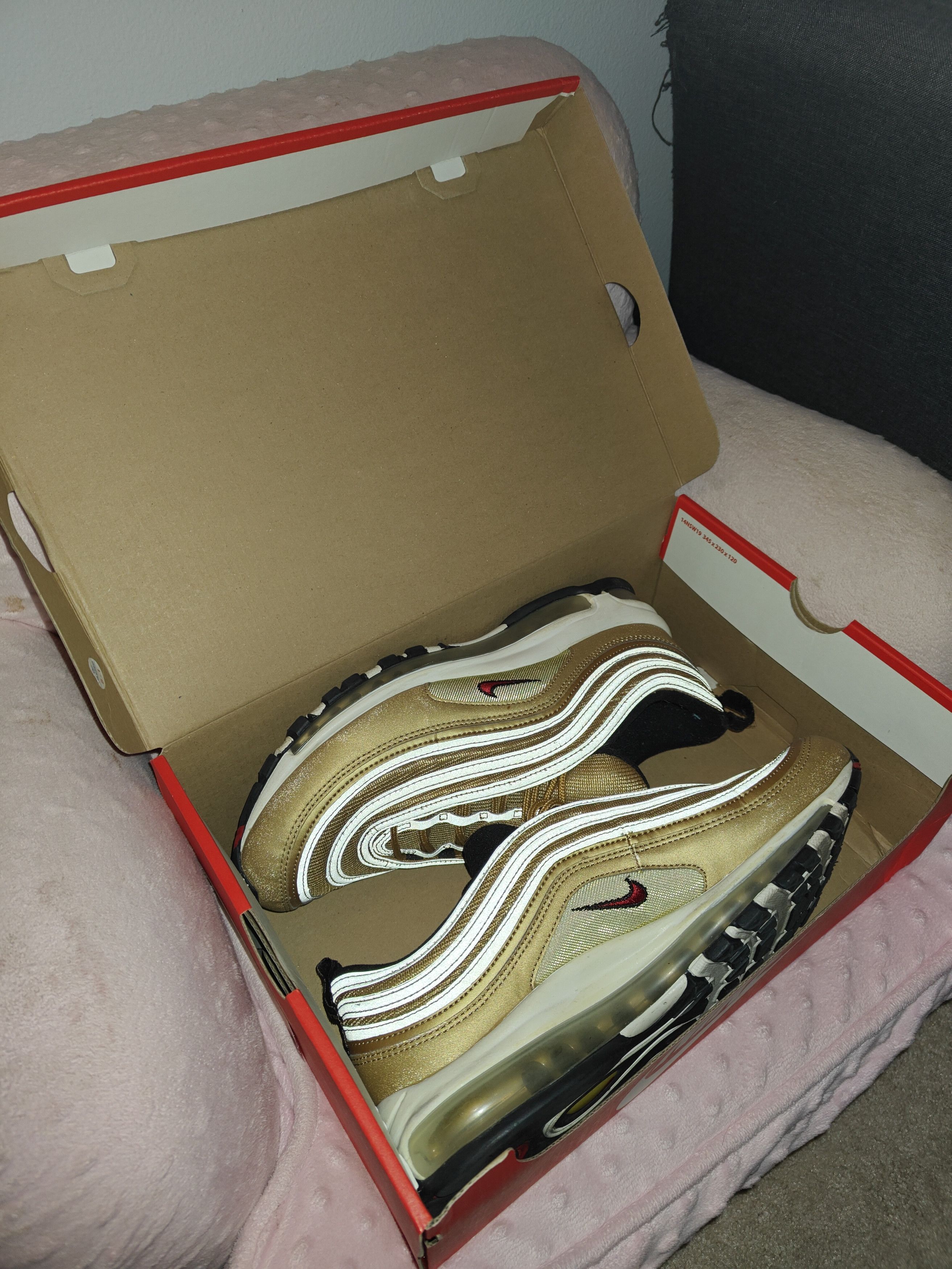 Nike Airmax 97 "Golden Bullet" Size US 11 / EU 44 - 6 Thumbnail