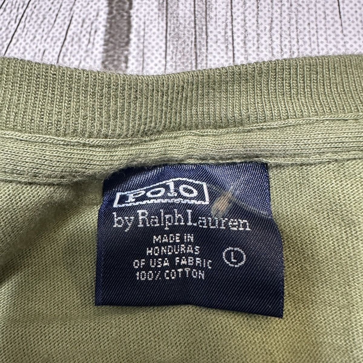 Polo Ralph Lauren × Vintage Vintage Polo long sleeve tee Size US L / EU 52-54 / 3 - 5 Thumbnail