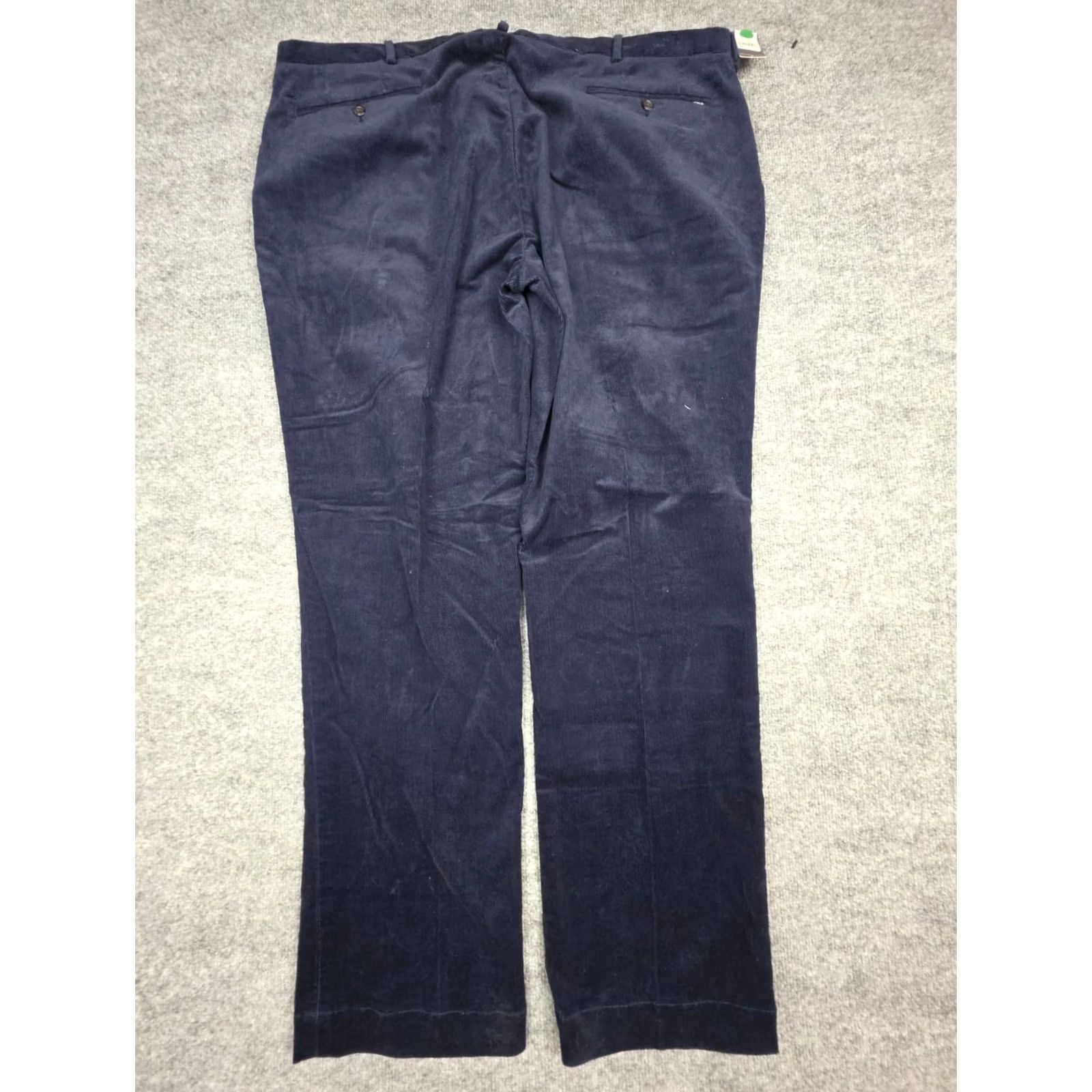 Polo Ralph Lauren Polo Ralph Lauren Corduroy Pants Men's 44 x 34 Blue Stretch NWT Size US XXL / EU 58 / 5 - 3 Thumbnail