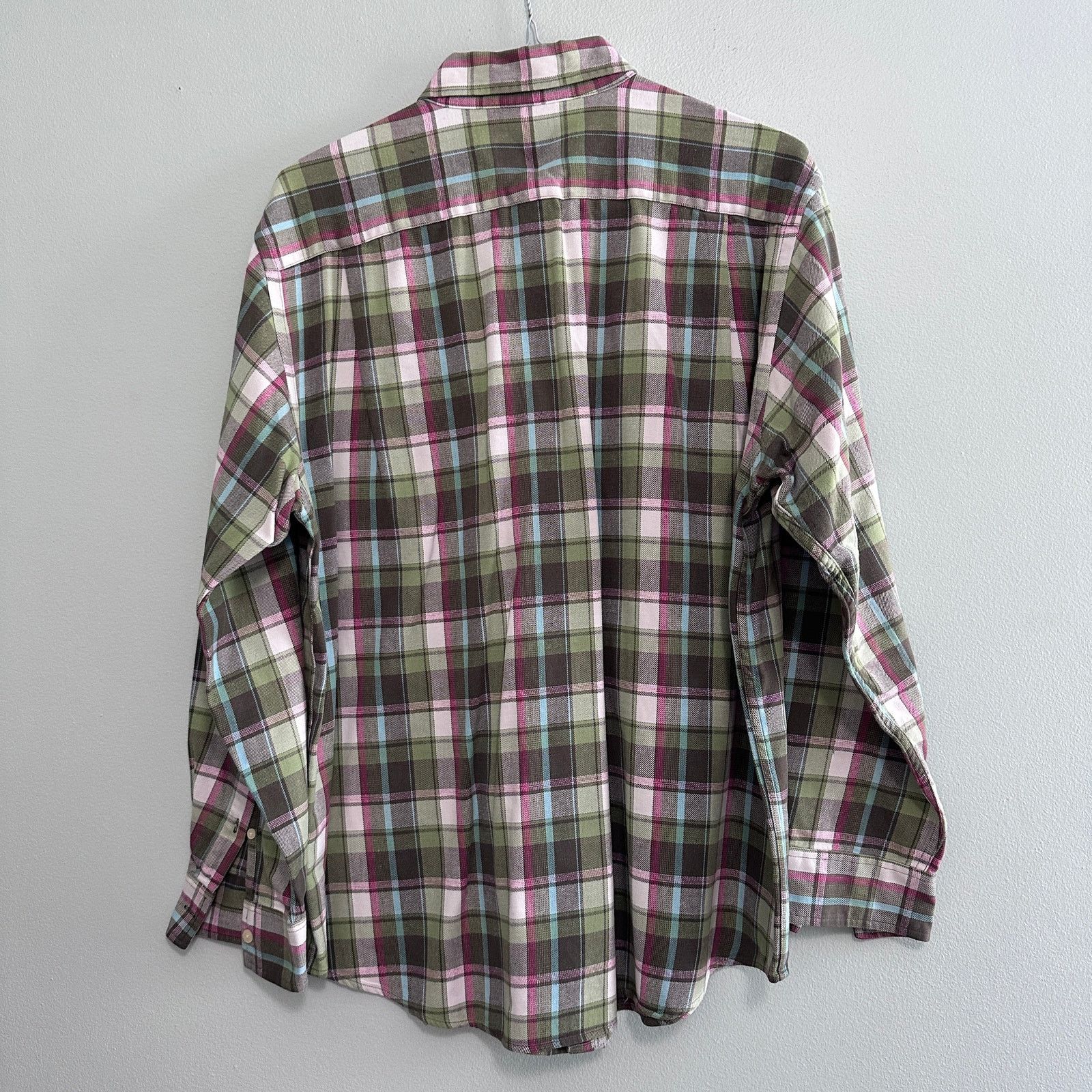 Chaps Chaps green plaid flannel button down Size US L / EU 52-54 / 3 - 3 Thumbnail