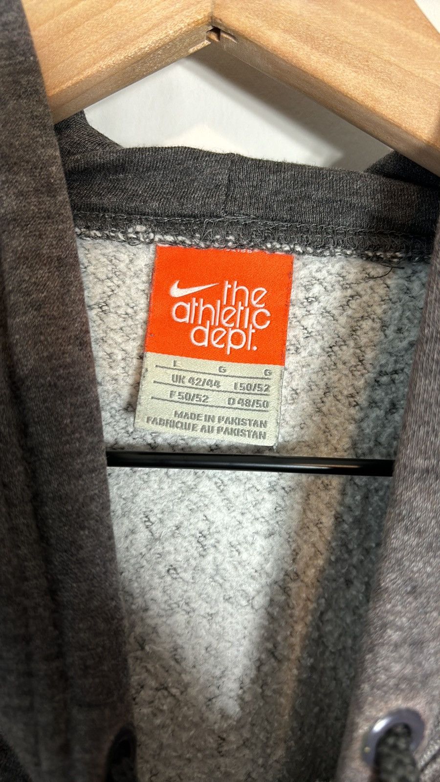 Nike × Vintage Vintage Nike Hoodie Size US L / EU 52-54 / 3 - 3 Thumbnail
