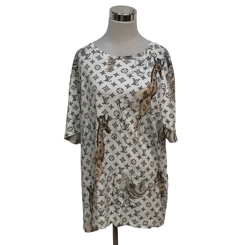 Louis Vuitton Louis Vuitton Zoo full print short sleeve Size US XXL / EU 58 / 5 - 1 Thumbnail