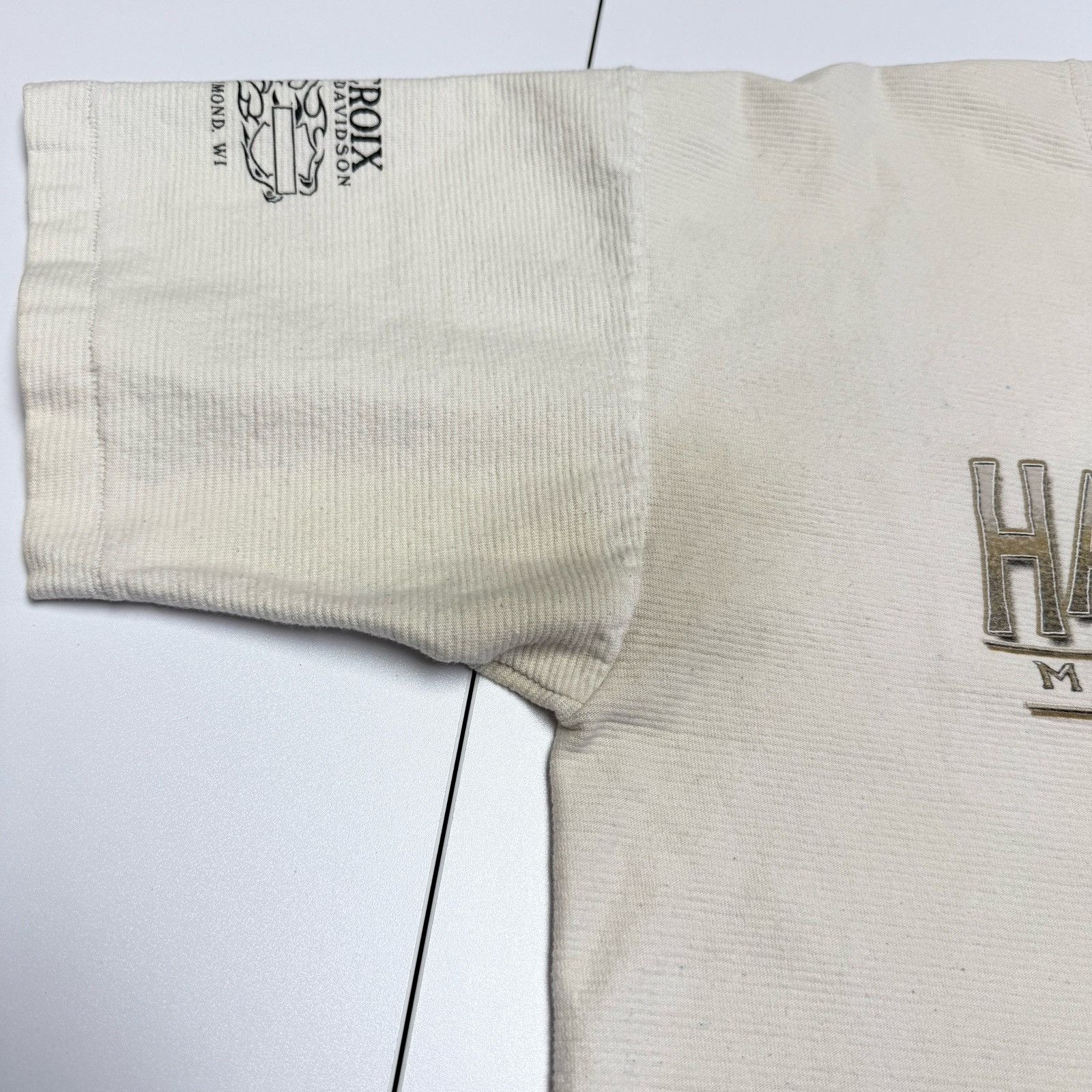 Harley Davidson Vintage Y2K Harley Davidson T Shirt Mens XL 23.5x27.5 White Size US XL / EU 56 / 4 - 6 Thumbnail