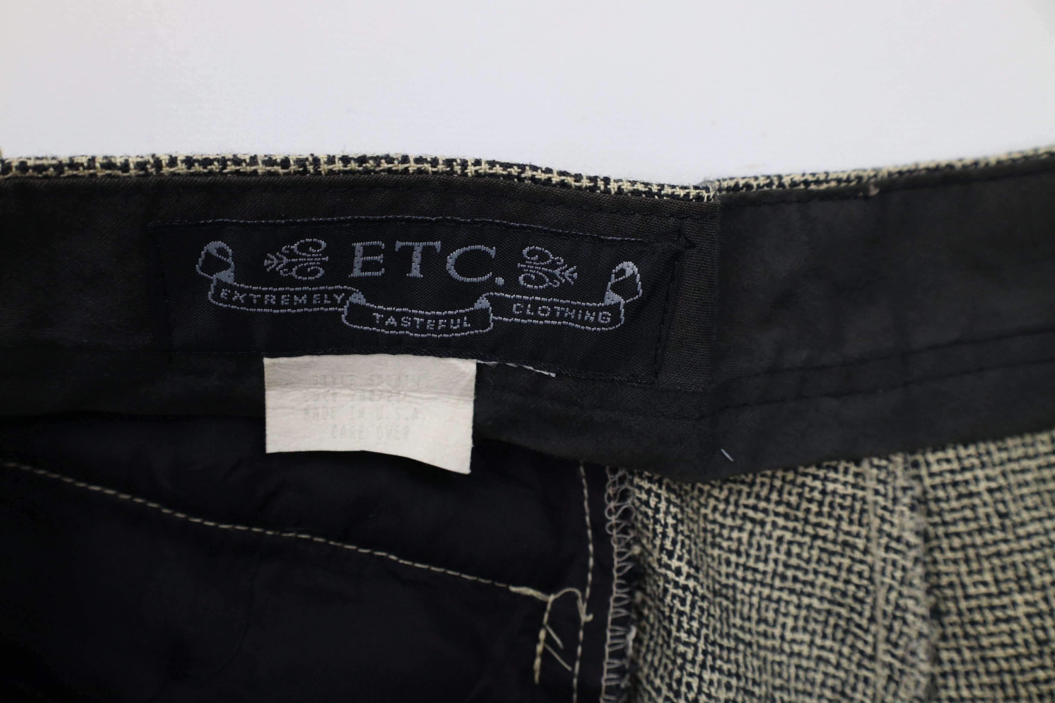 Vintage Vintage 80s Streetwear Pleated High Waisted Chino Pants USA Size US 32 / EU 48 - 7 Thumbnail