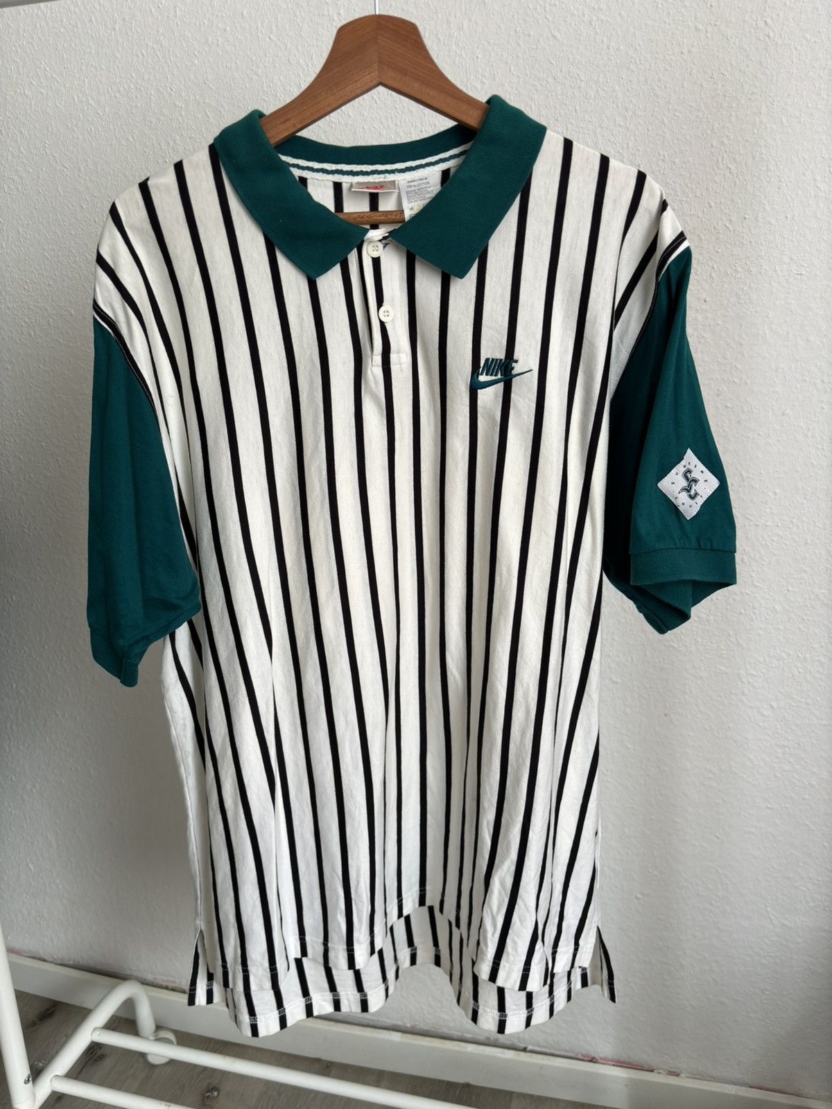 Nike × Vintage Nike Supreme Court Shirt Vintage 90s Size US L / EU 52-54 / 3 - 2 Thumbnail