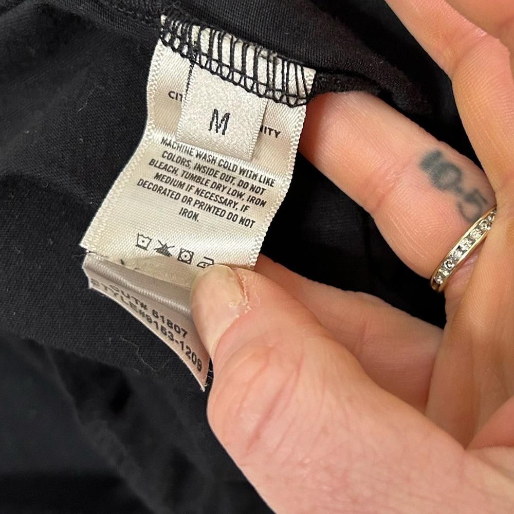 Citizens Of Humanity Citizens of Humanity l Melany Black Tee Bodysuit Medium Size M / US 6-8 / IT 42-44 - 9 Thumbnail
