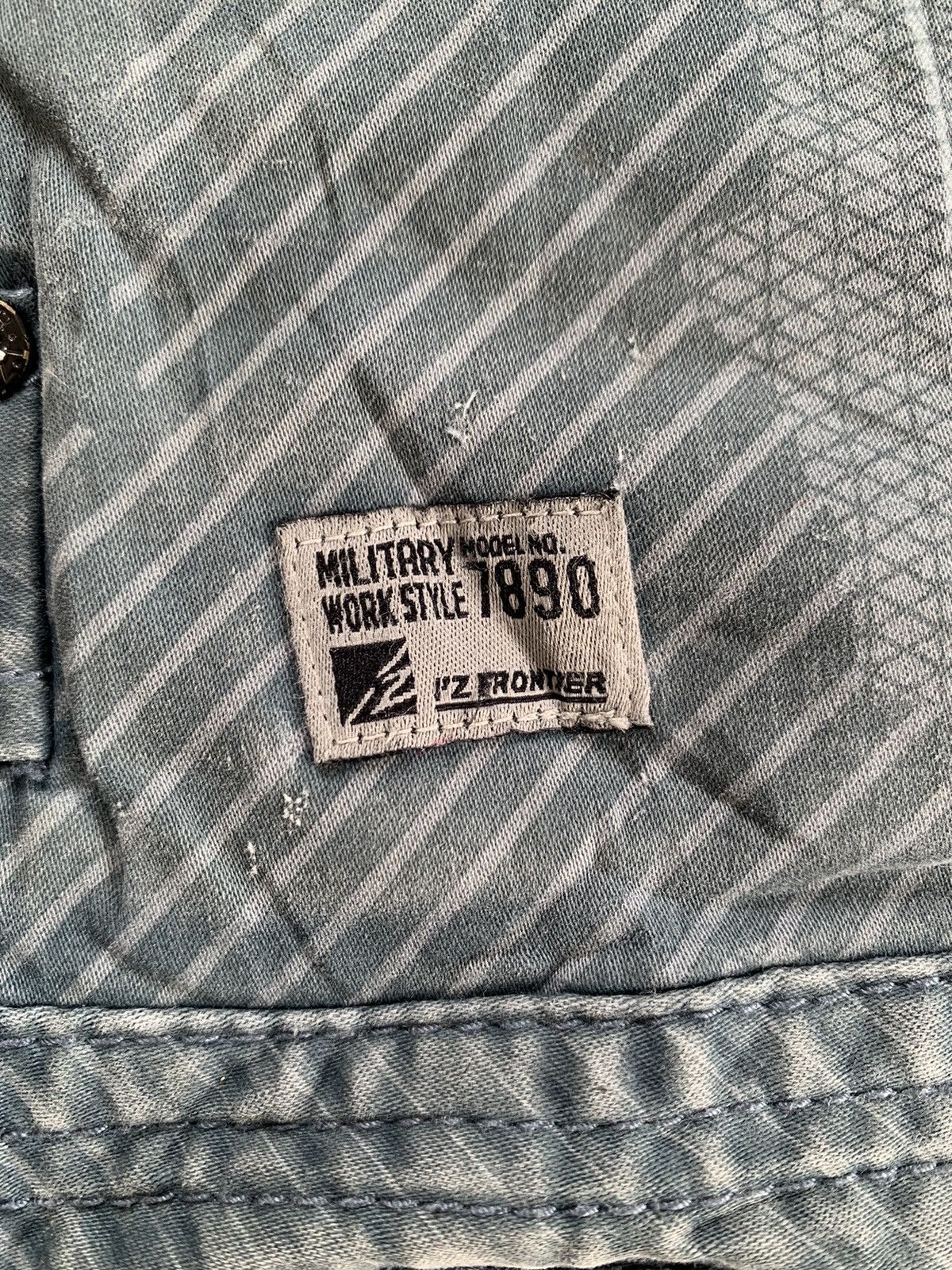 Japanese Brand ARATA I'Z FRONTIER MILITARY WORK STYLE JACKET Size US L / EU 52-54 / 3 - 9 Thumbnail