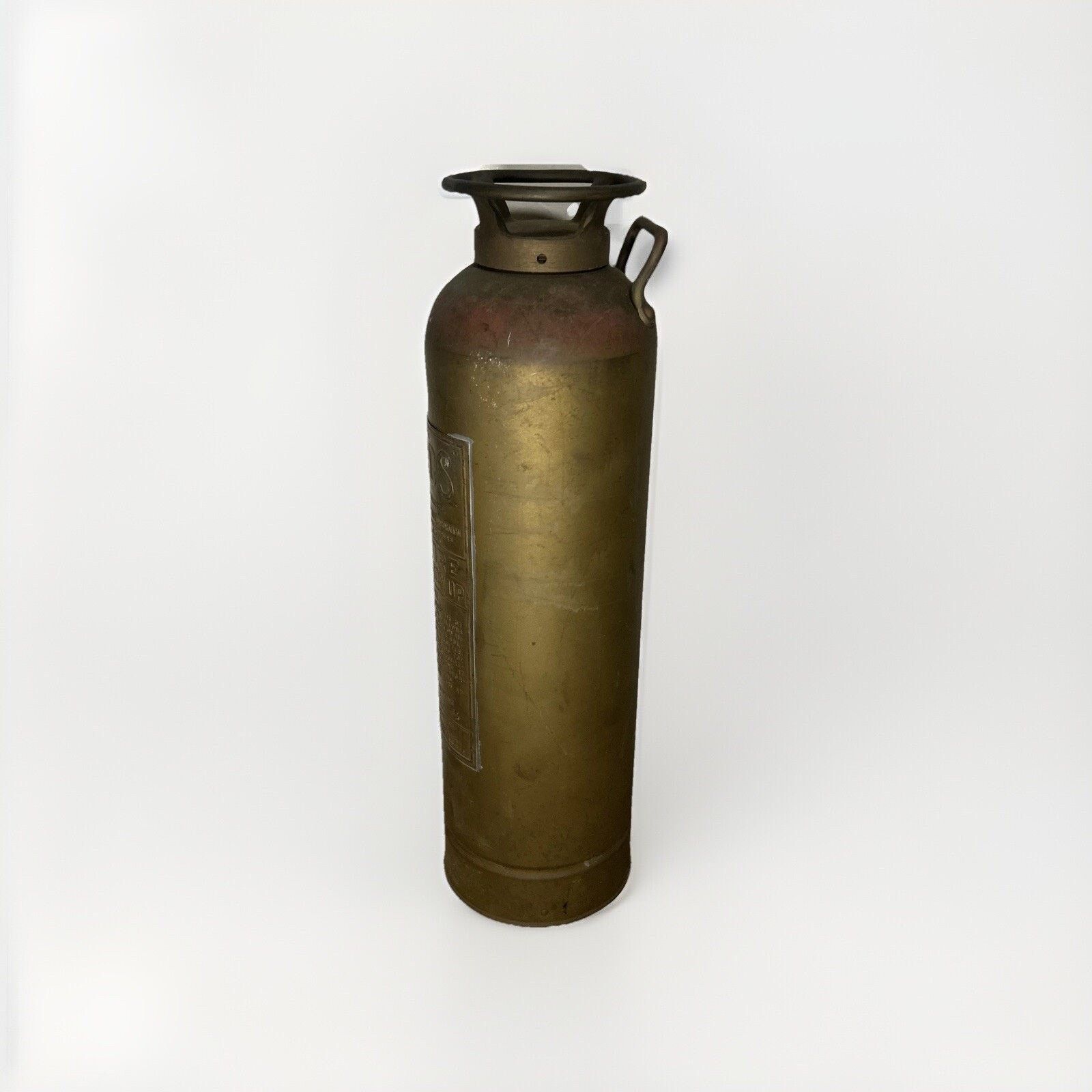 CHILDS Antique Childs Brass Fire Extinguisher Model DS 2 Foot Tall Size US XXL / EU 58 / 5 - 6 Thumbnail